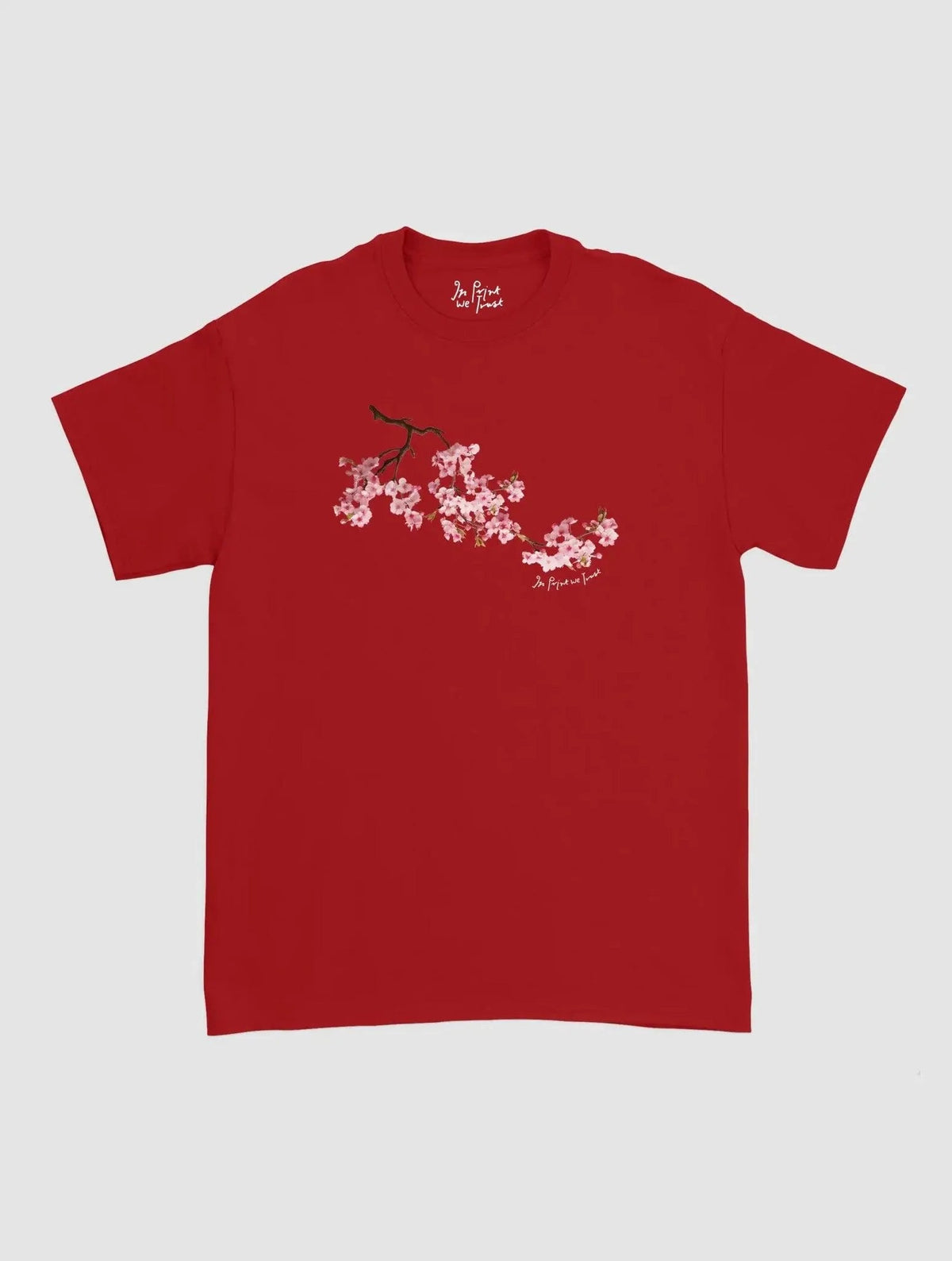 cherry blossom classic tee - In Print We Trust
