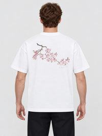 cherry blossom heavyweight tee - In Print We Trust