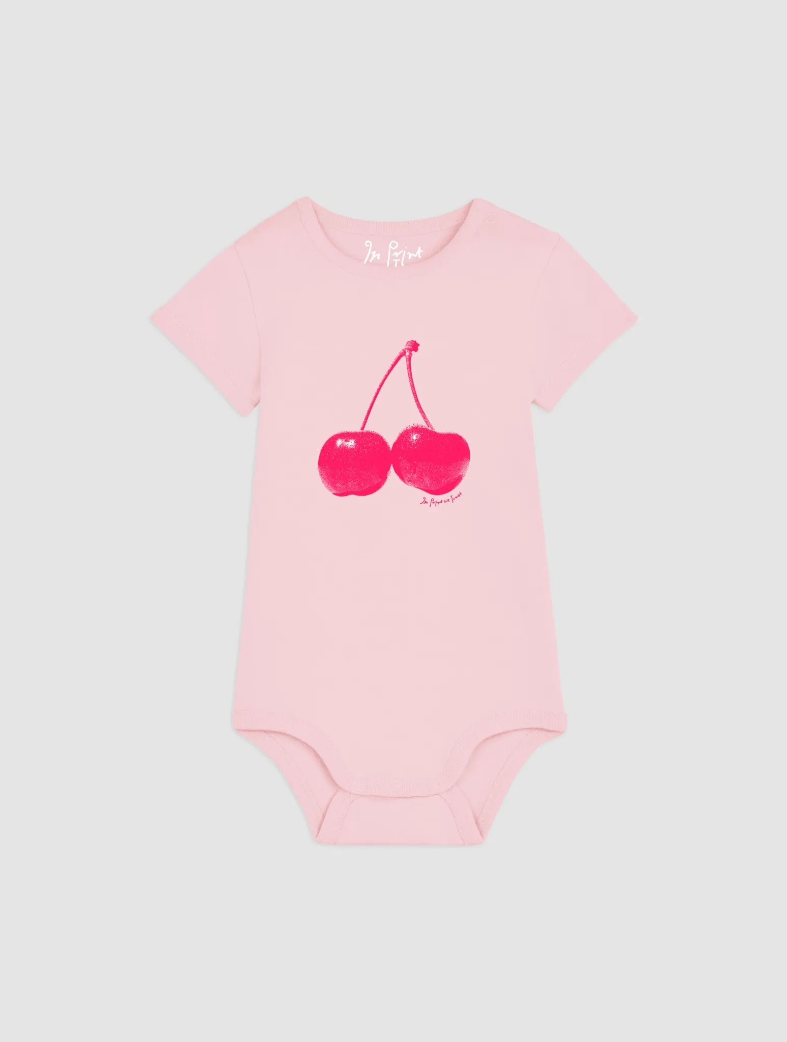cherry bodysuit for babies - In Print We Trust