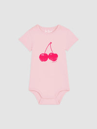 cherry bodysuit for babies - In Print We Trust