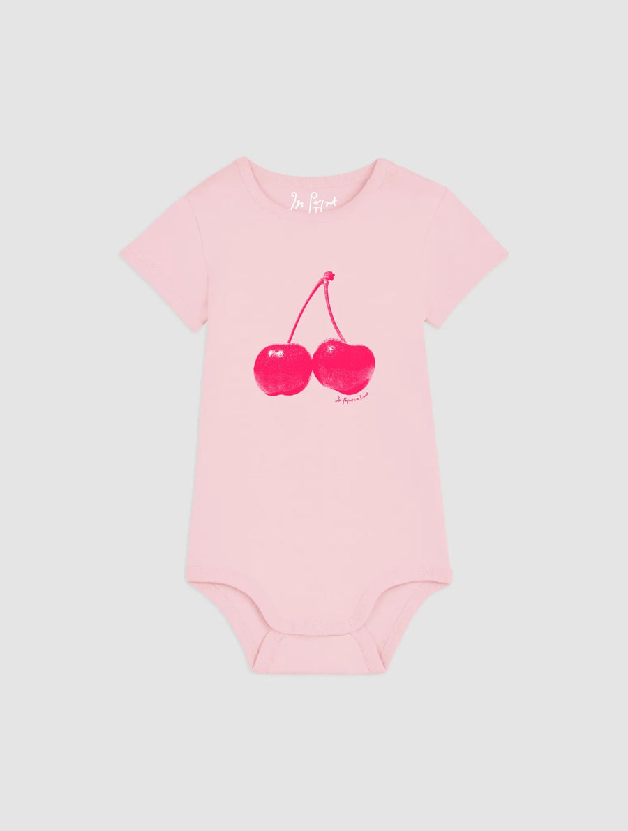 cherry bodysuit for babies - In Print We Trust