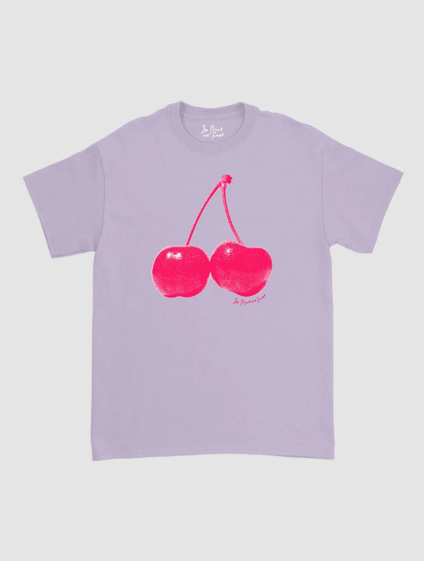 cherry classic tee - In Print We Trust