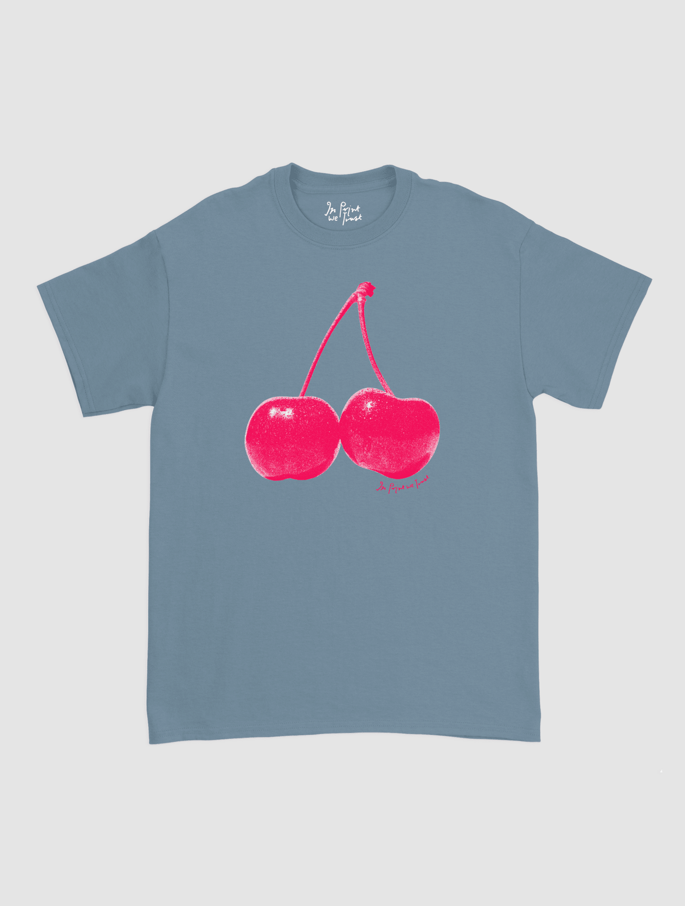 cherry classic tee - In Print We Trust