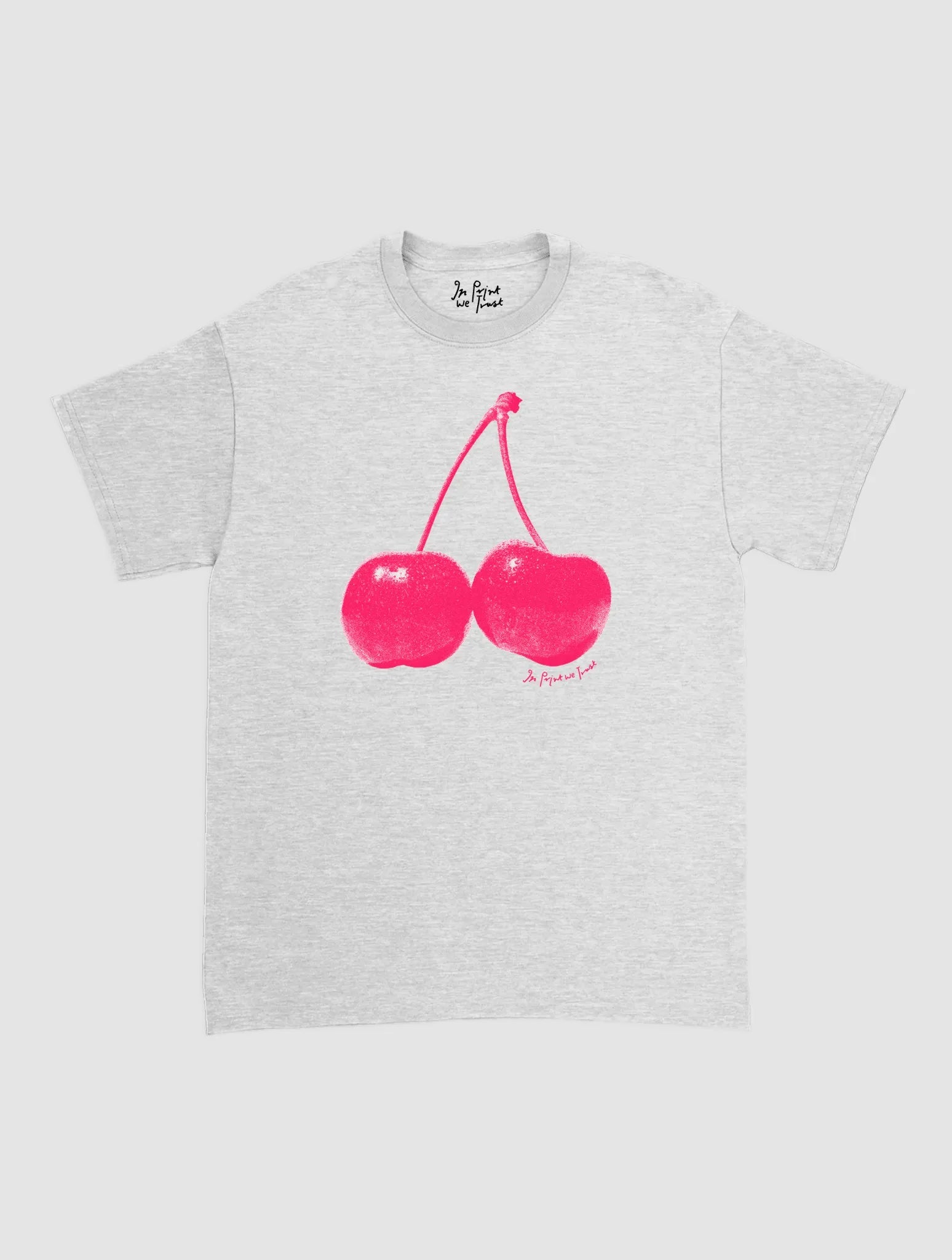 cherry classic tee - In Print We Trust