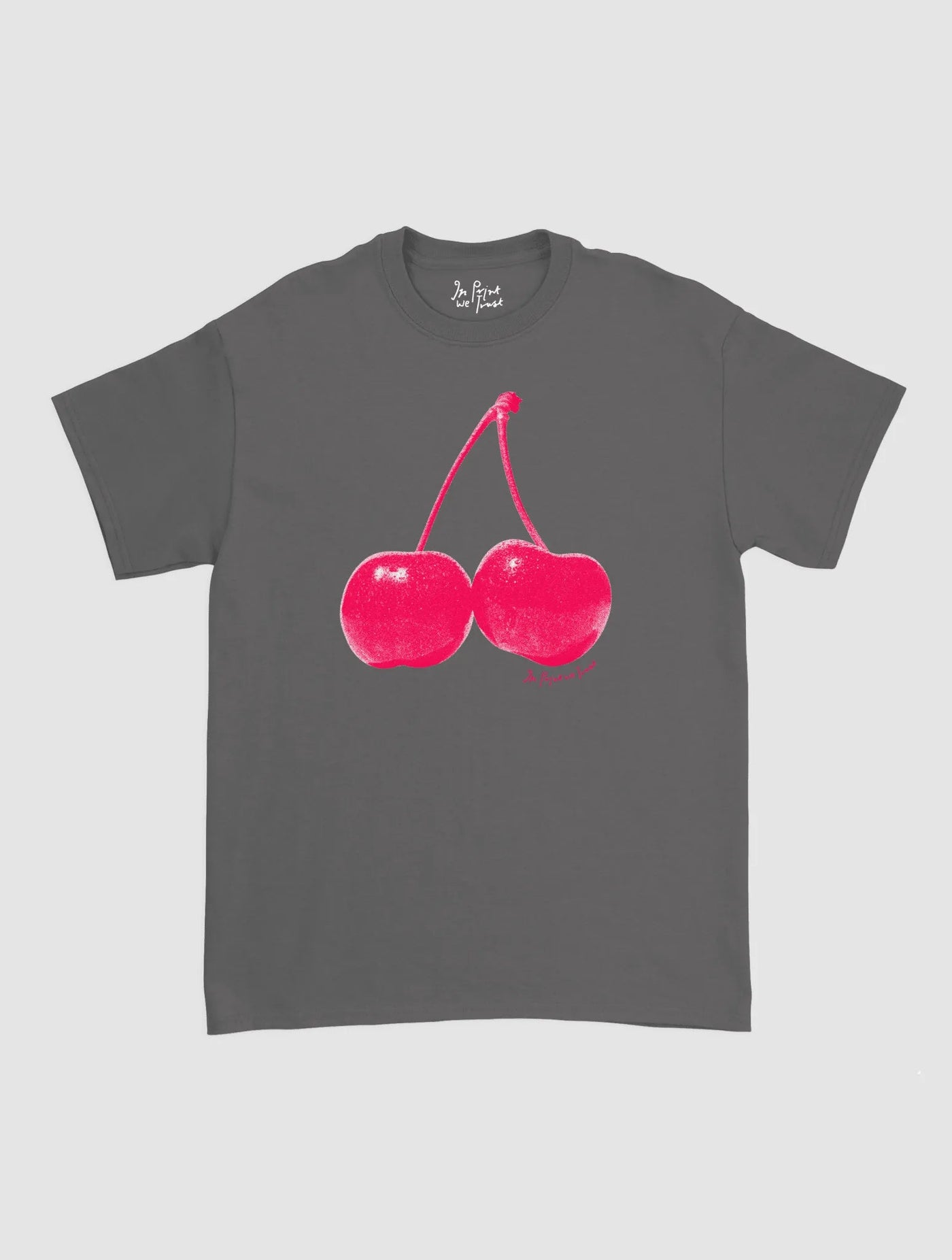 cherry classic tee - In Print We Trust