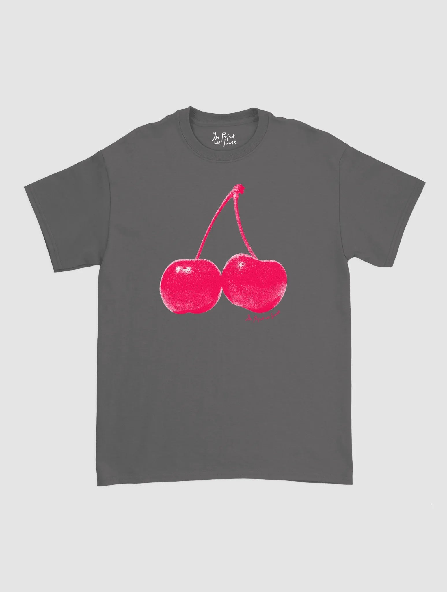 cherry classic tee - In Print We Trust
