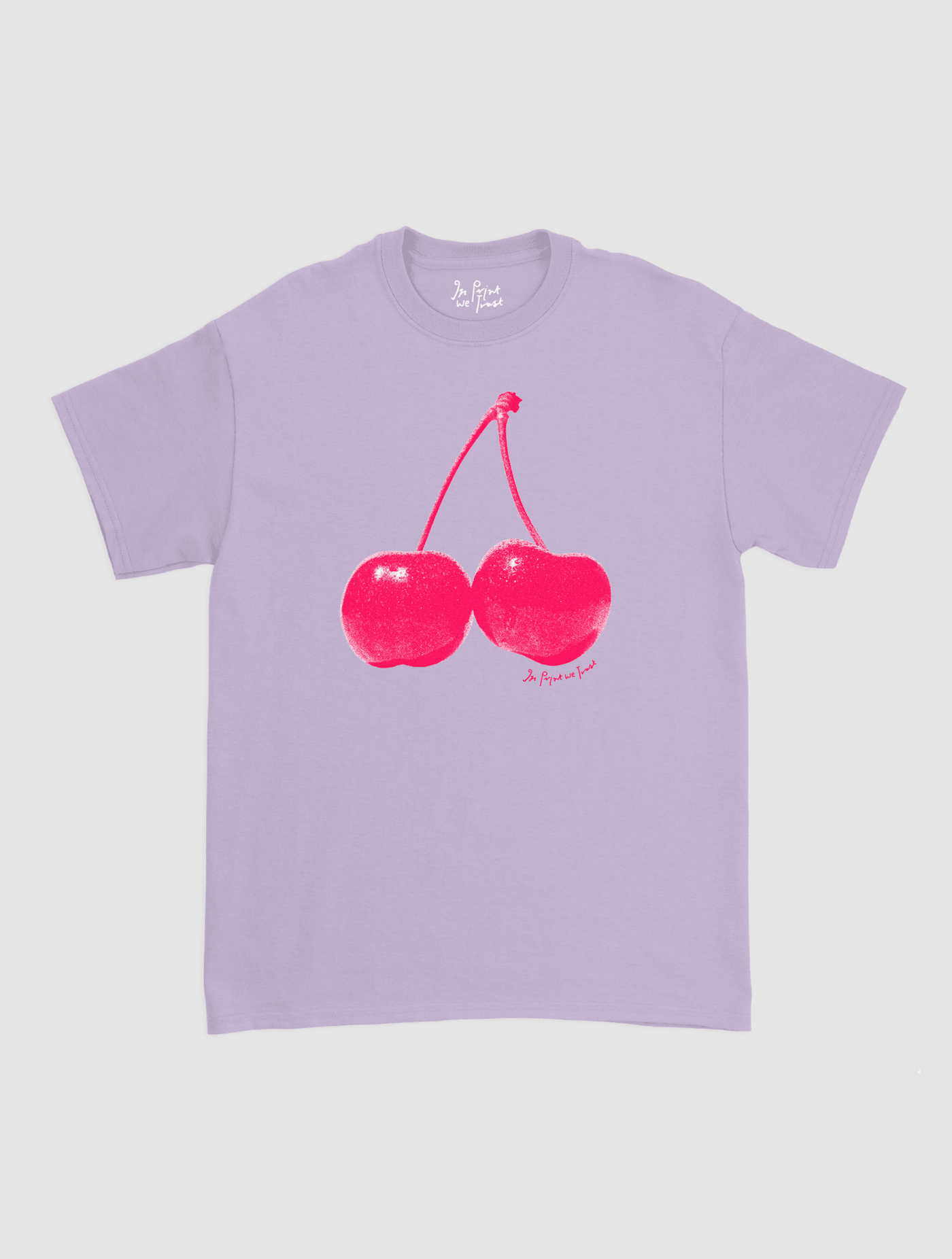 cherry classic tee - In Print We Trust