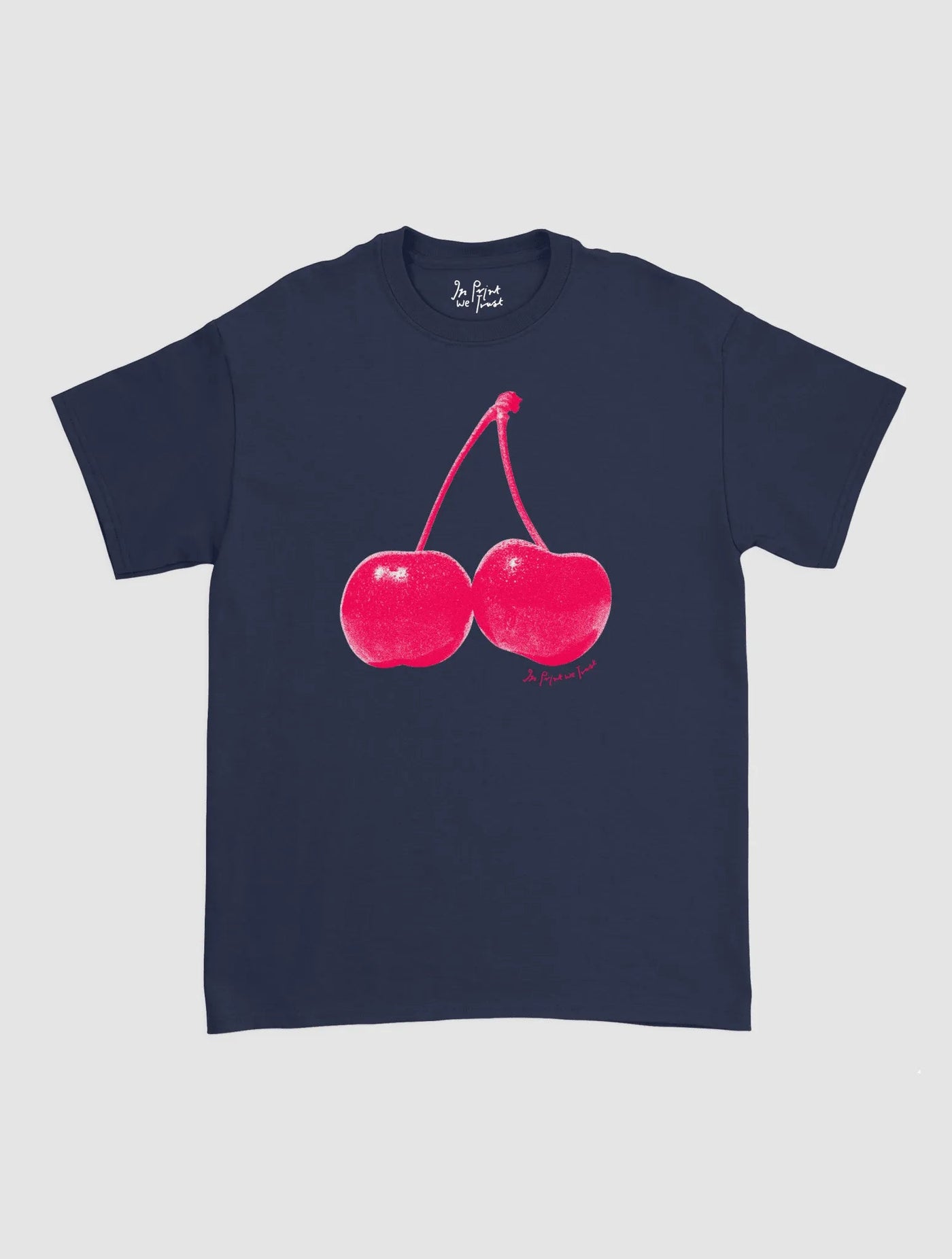 cherry classic tee - In Print We Trust