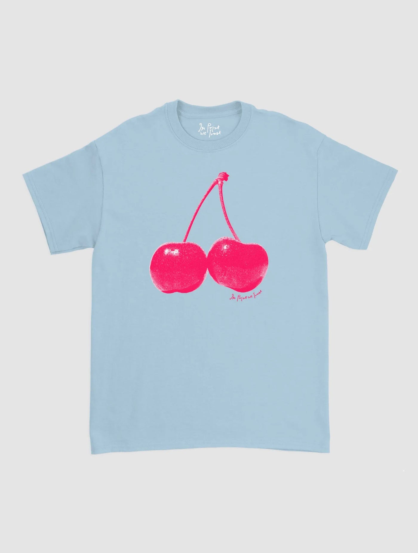 cherry classic tee - In Print We Trust