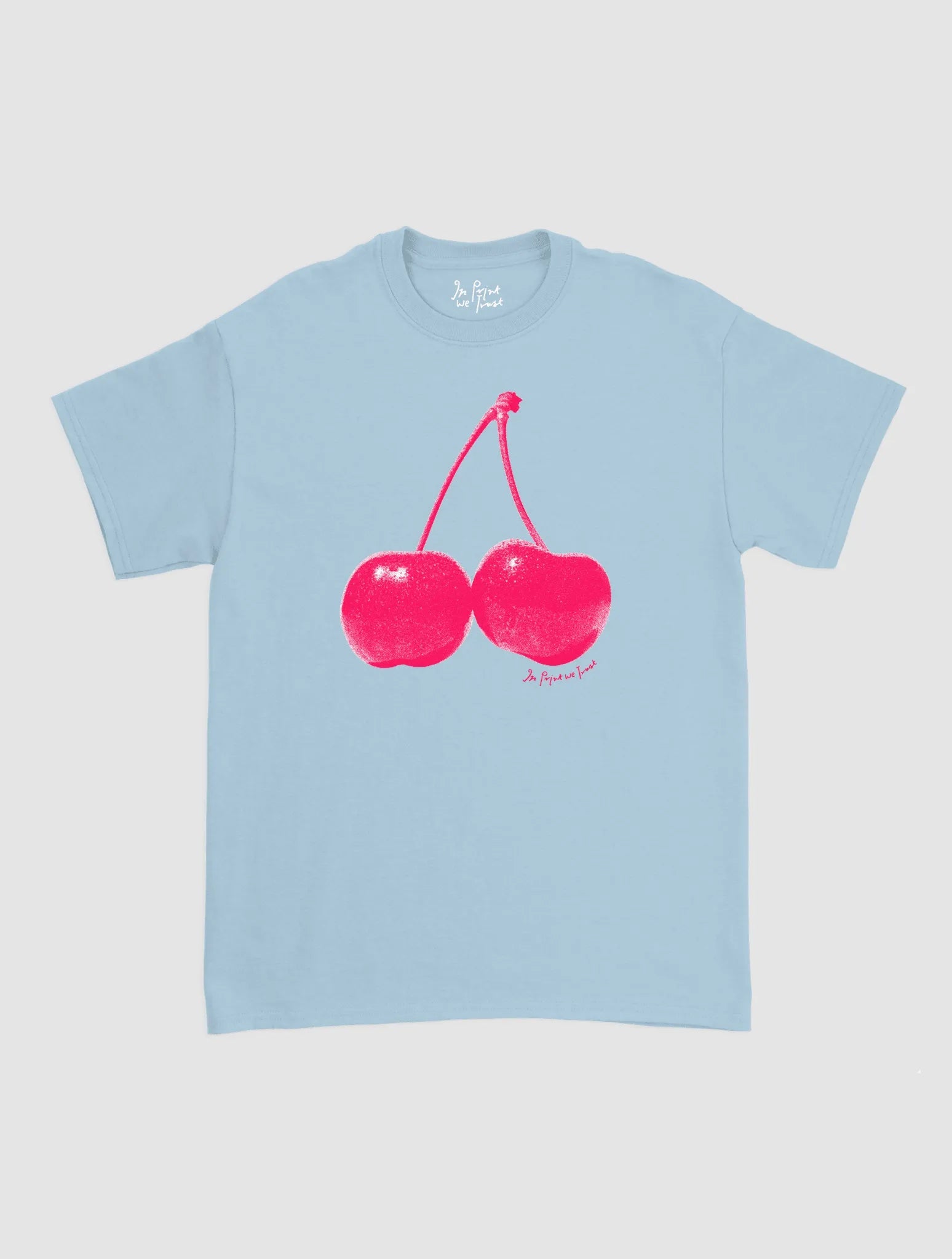 cherry classic tee - In Print We Trust