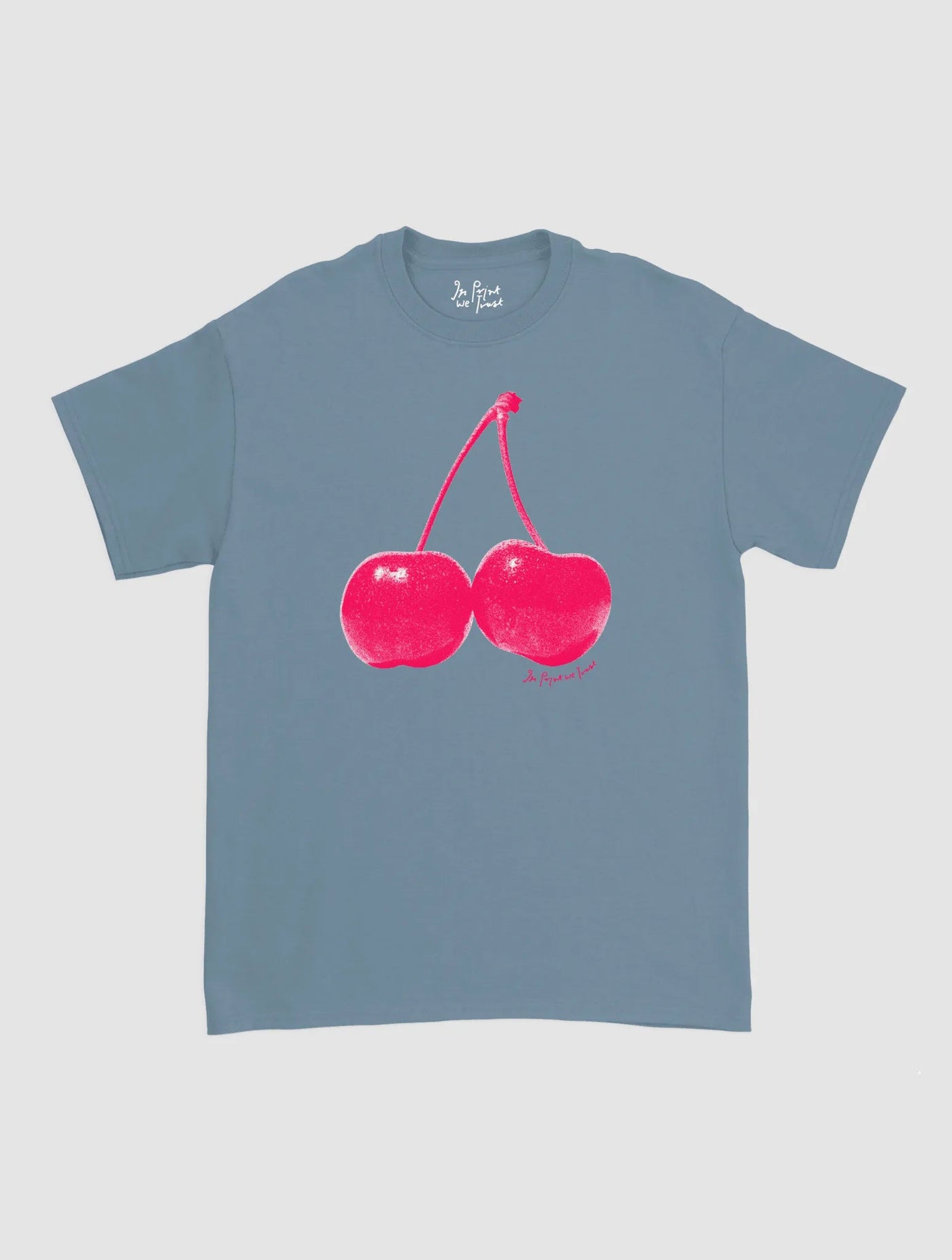 cherry classic tee - In Print We Trust
