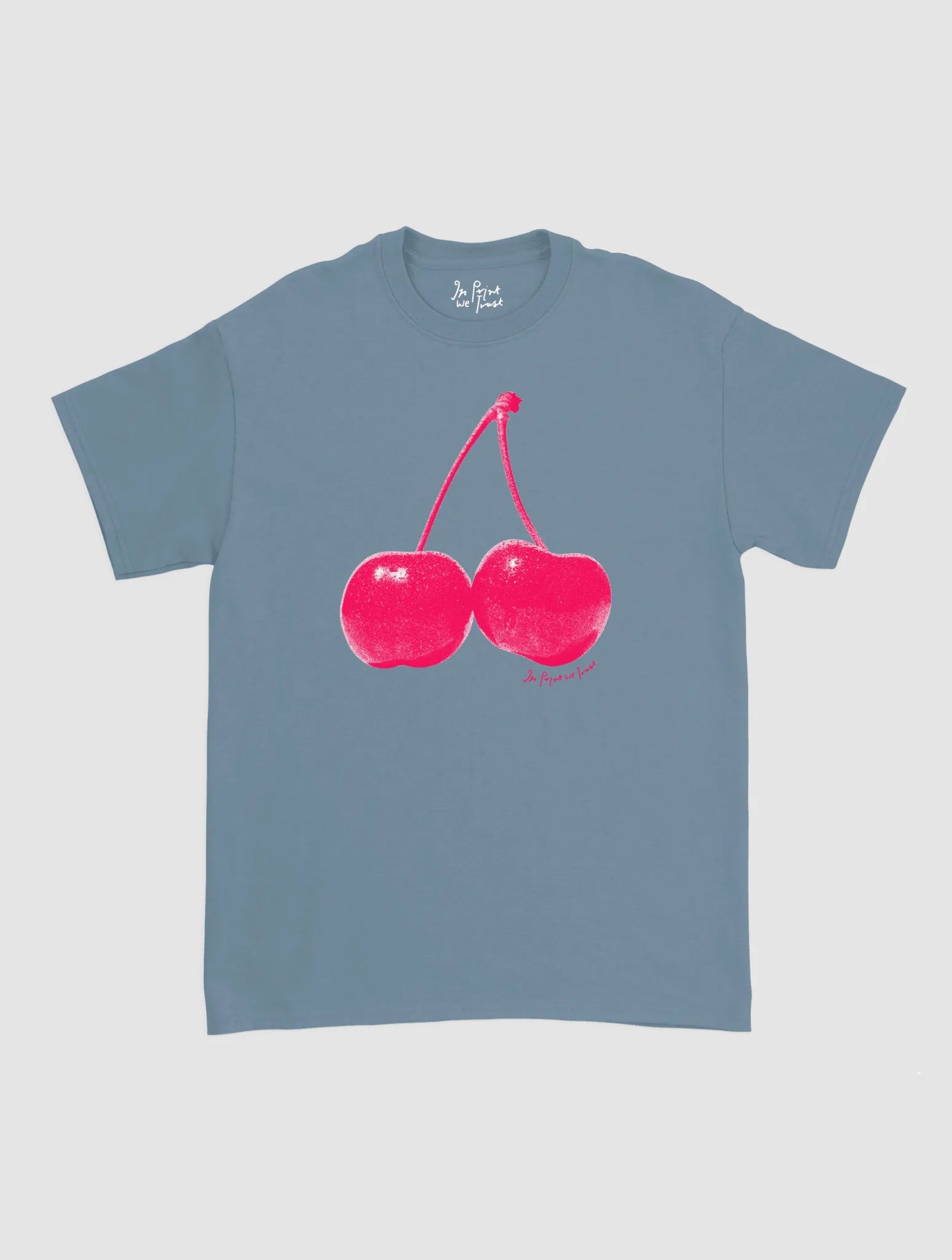 cherry classic tee - In Print We Trust