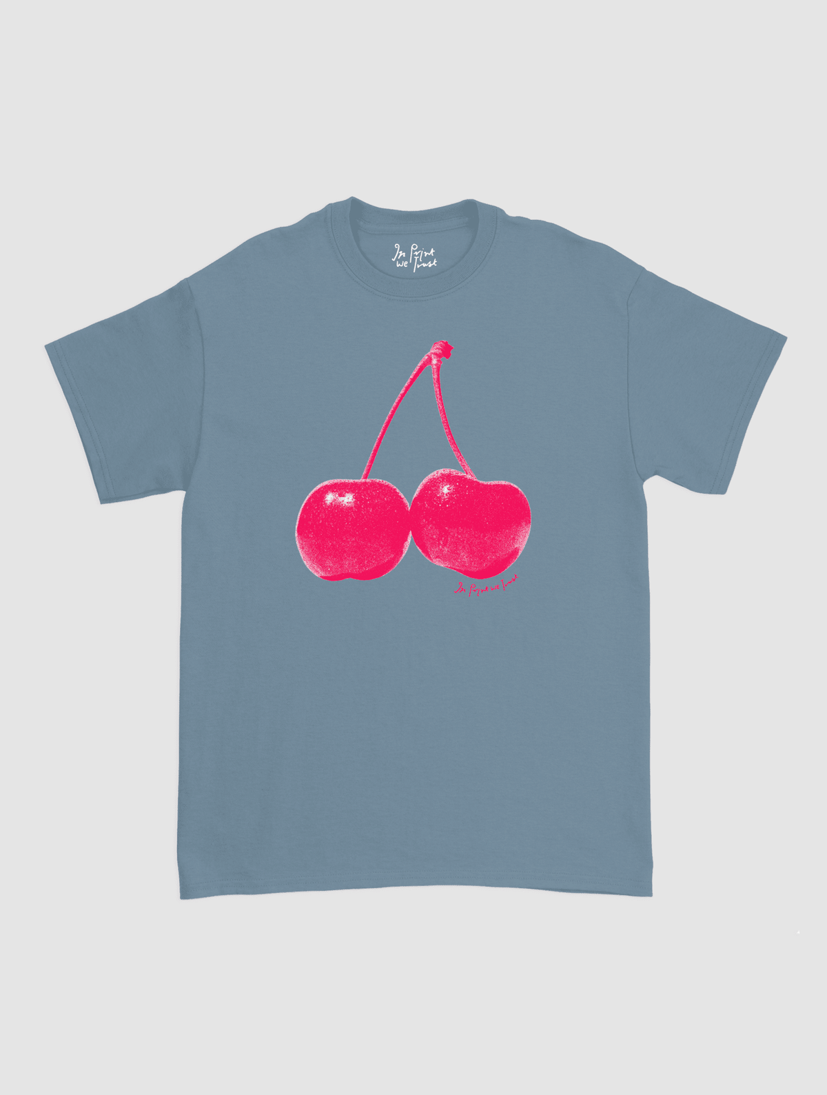 cherry classic tee - In Print We Trust