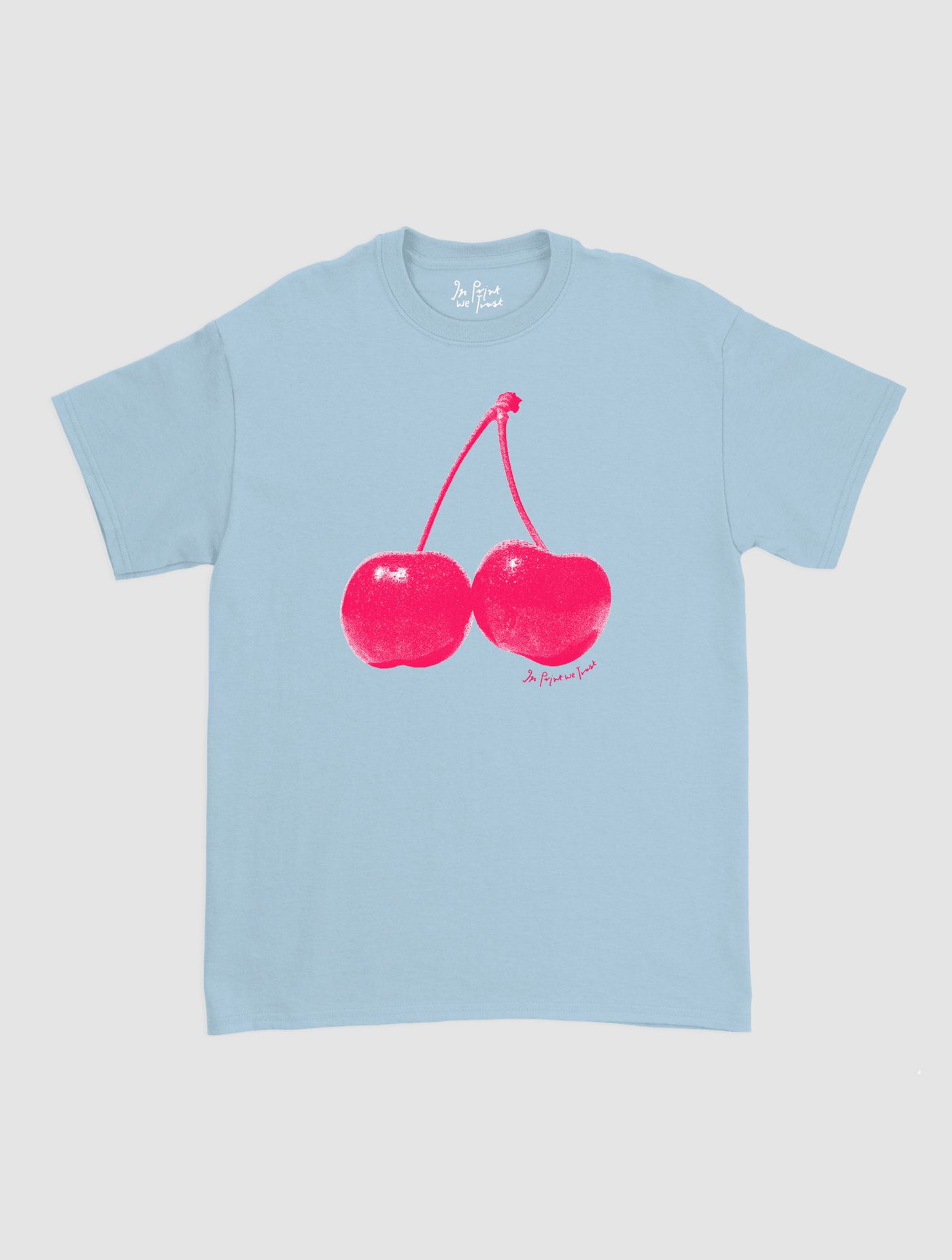 cherry classic tee - In Print We Trust