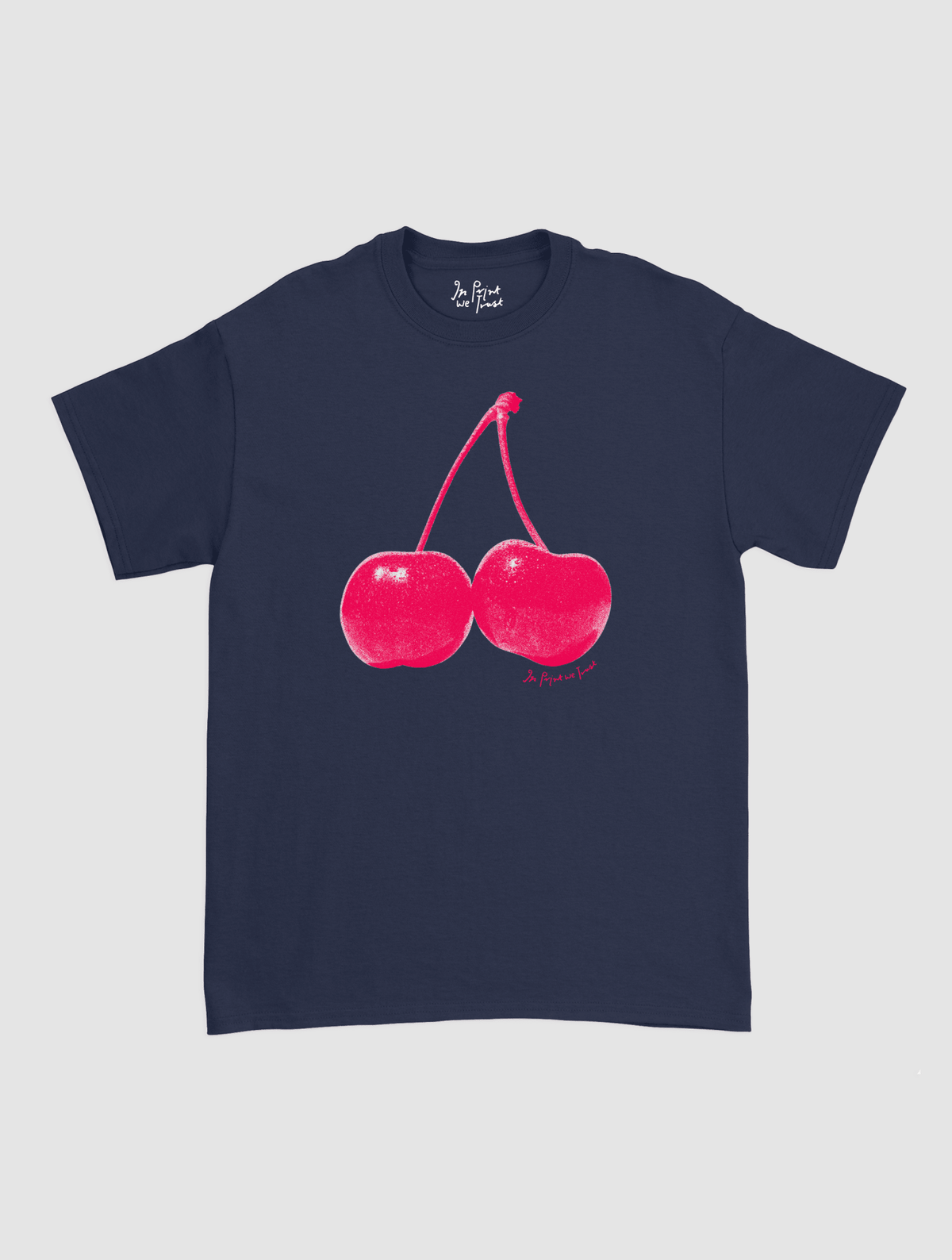 cherry classic tee - In Print We Trust