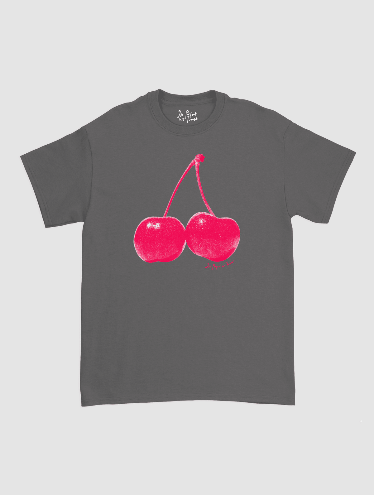 cherry classic tee - In Print We Trust