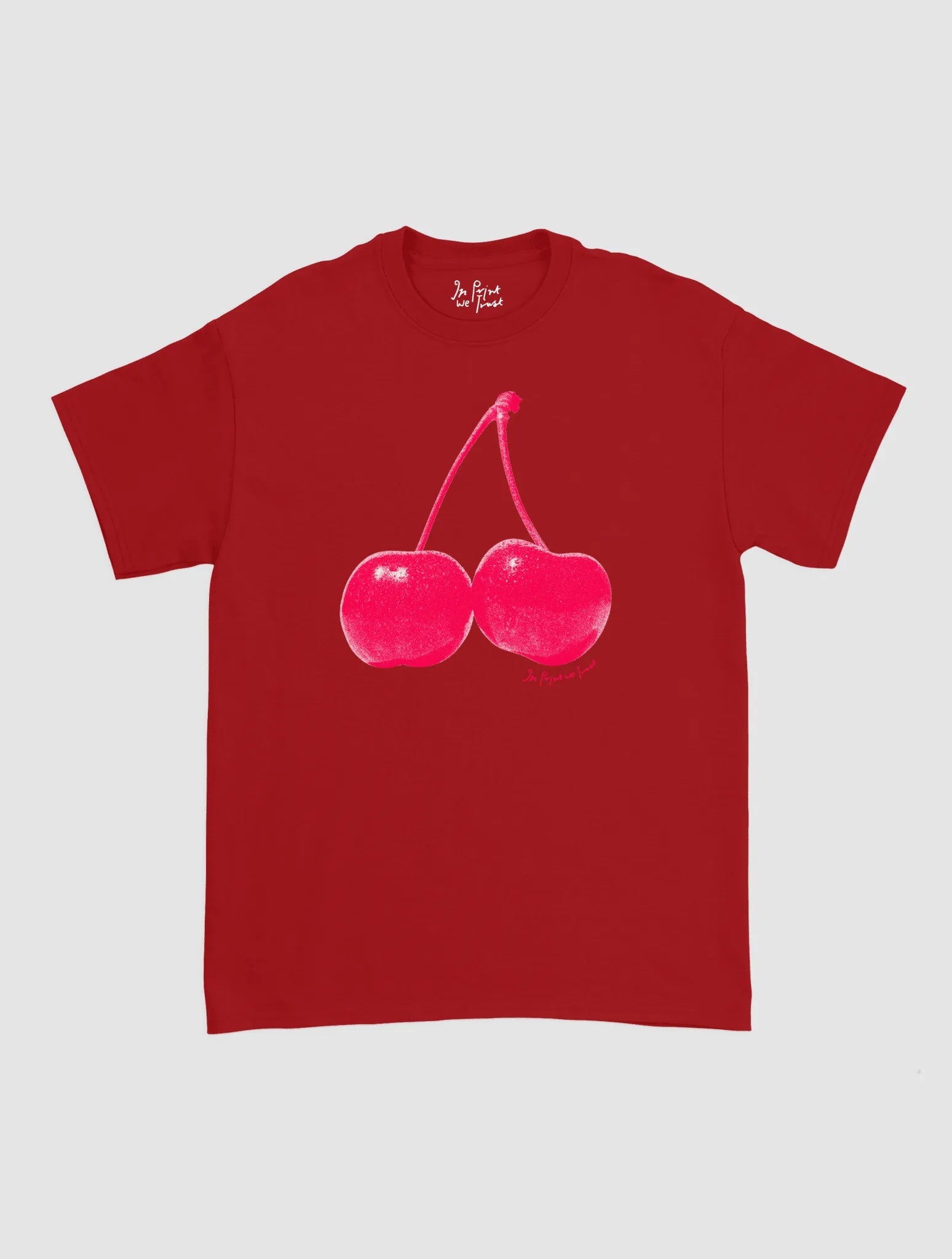cherry classic tee - In Print We Trust