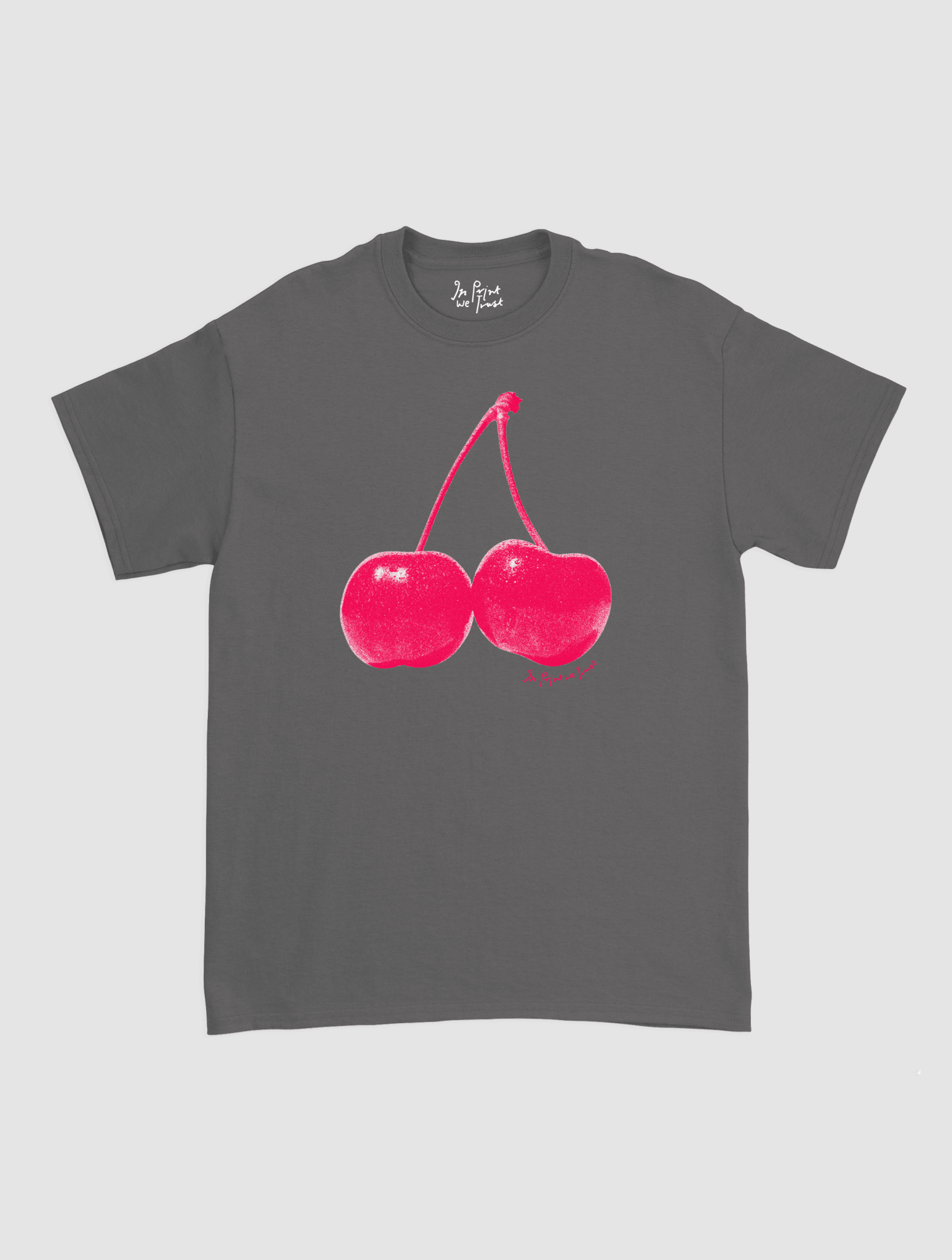 cherry classic tee - In Print We Trust