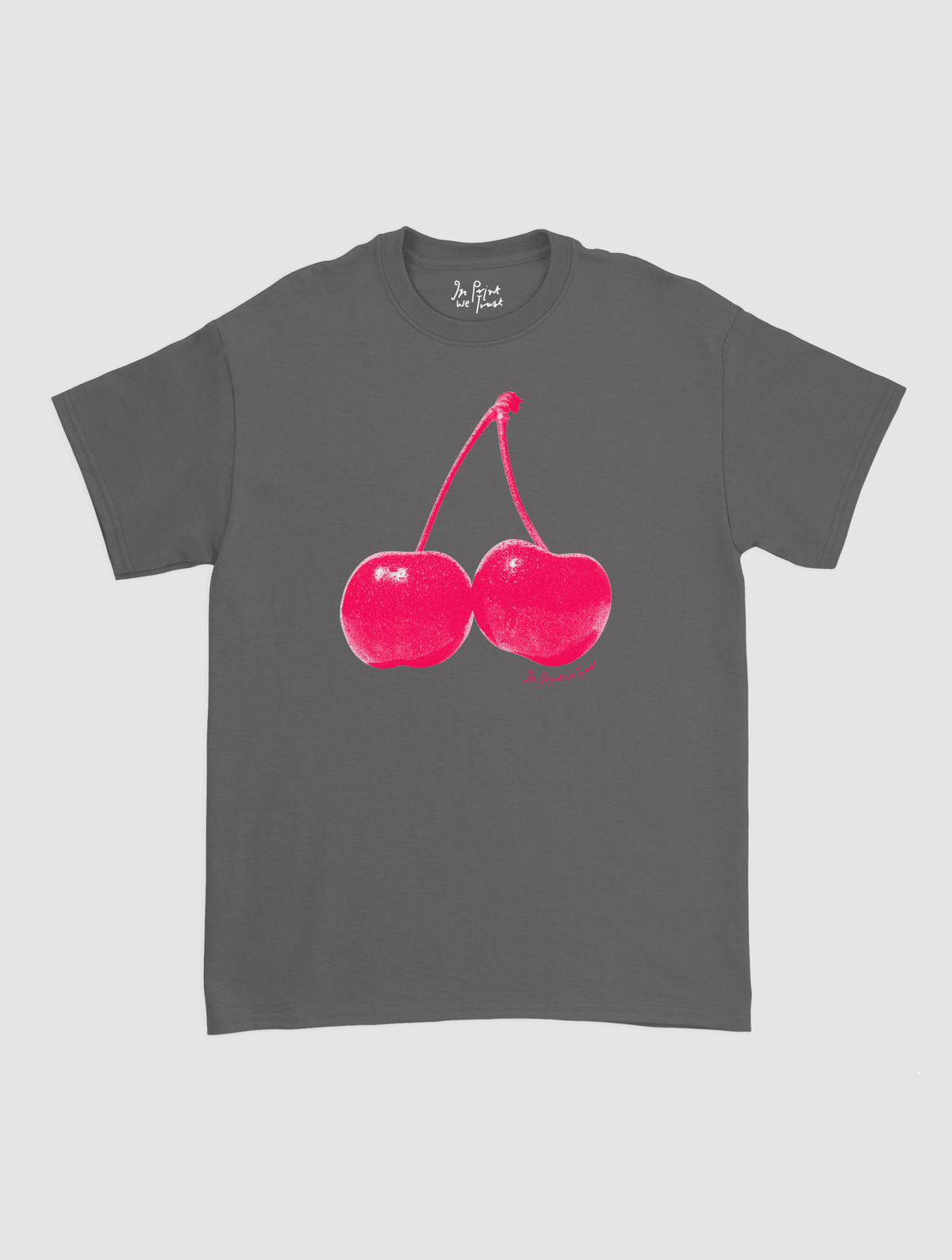 cherry classic tee - In Print We Trust