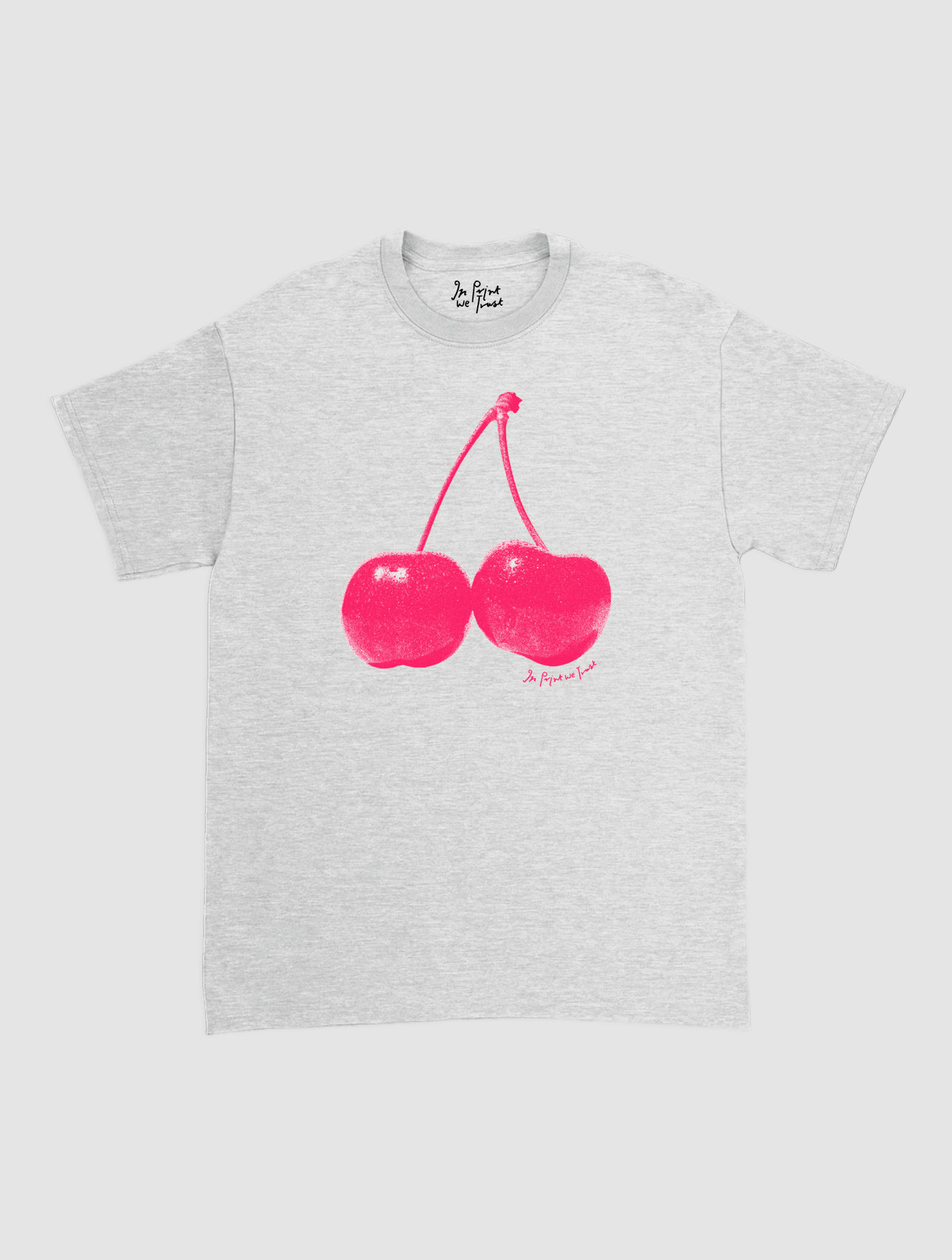 cherry classic tee - In Print We Trust
