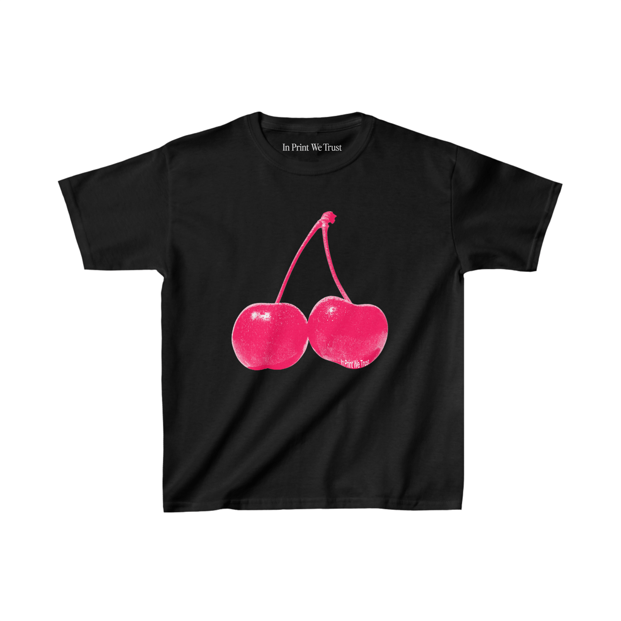 cherry essential baby tee - In Print We Trust