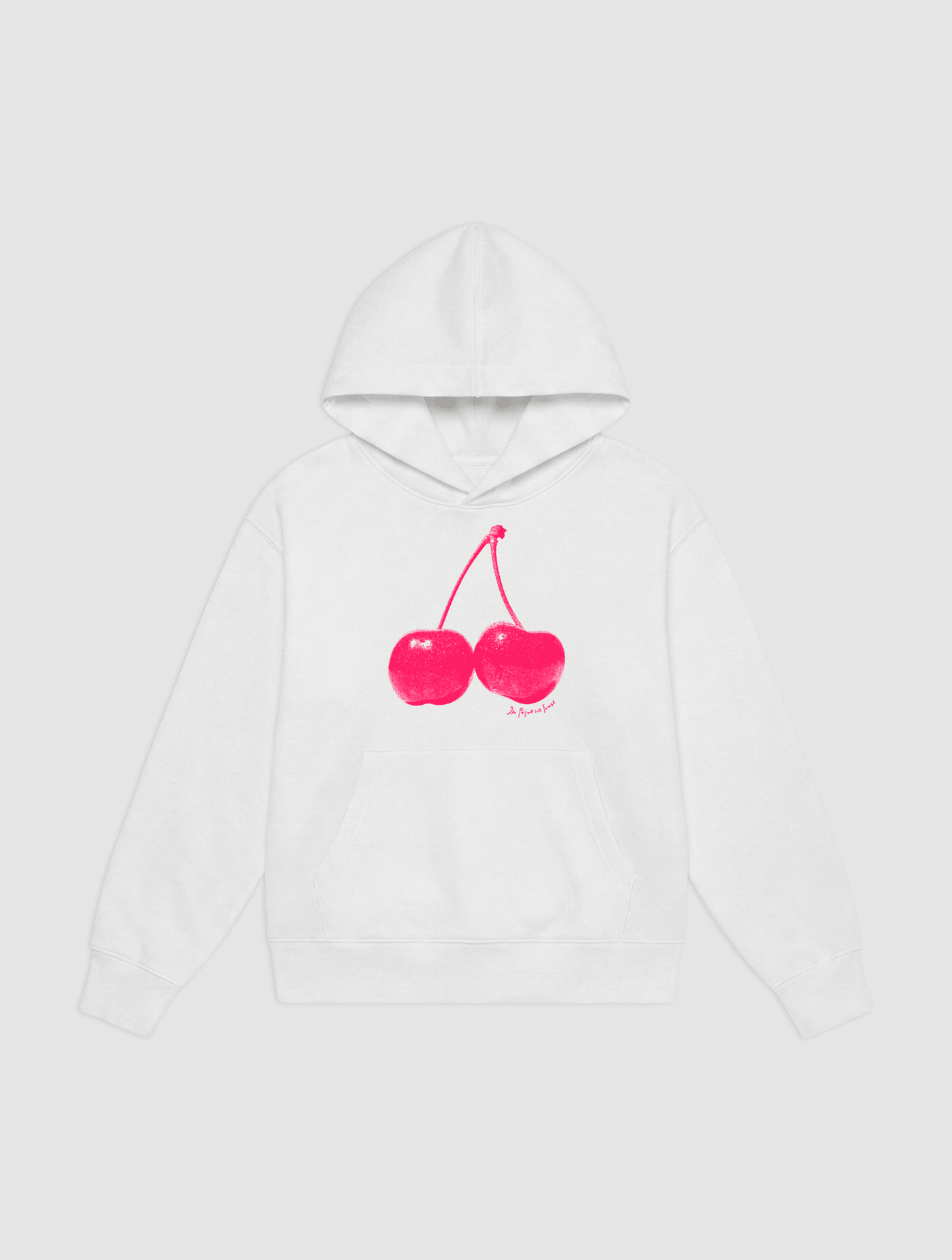 cherry hoodie for kids - In Print We Trust