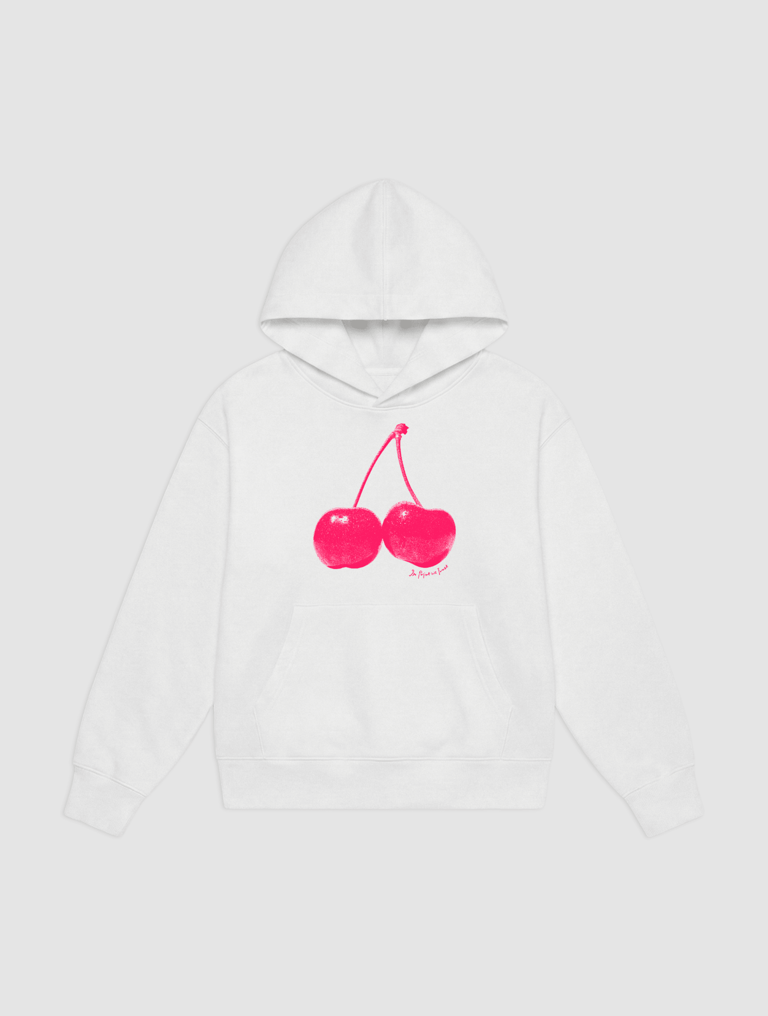 cherry hoodie for kids - In Print We Trust