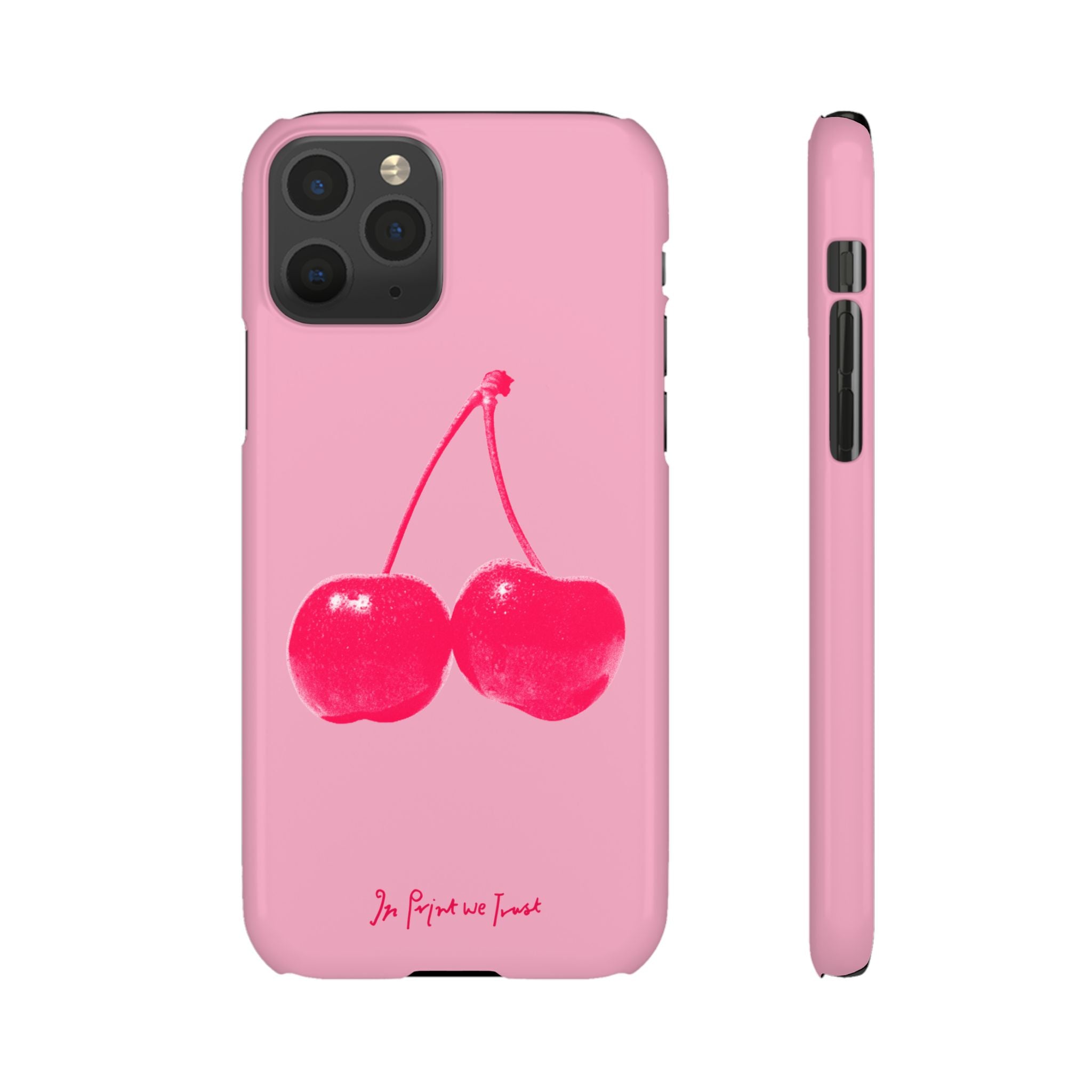 cherry iPhone case - In Print We Trust