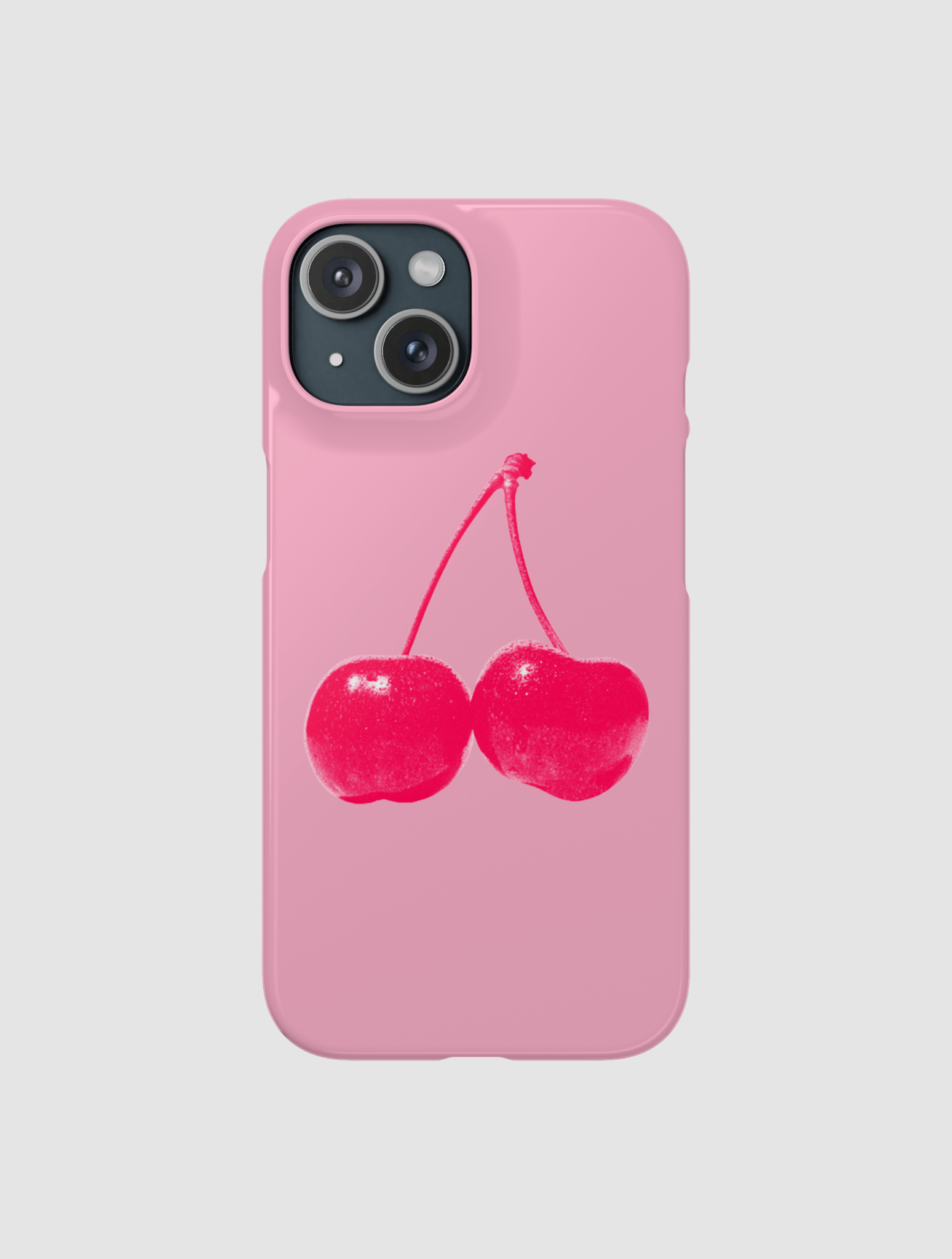 cherry iPhone case - In Print We Trust