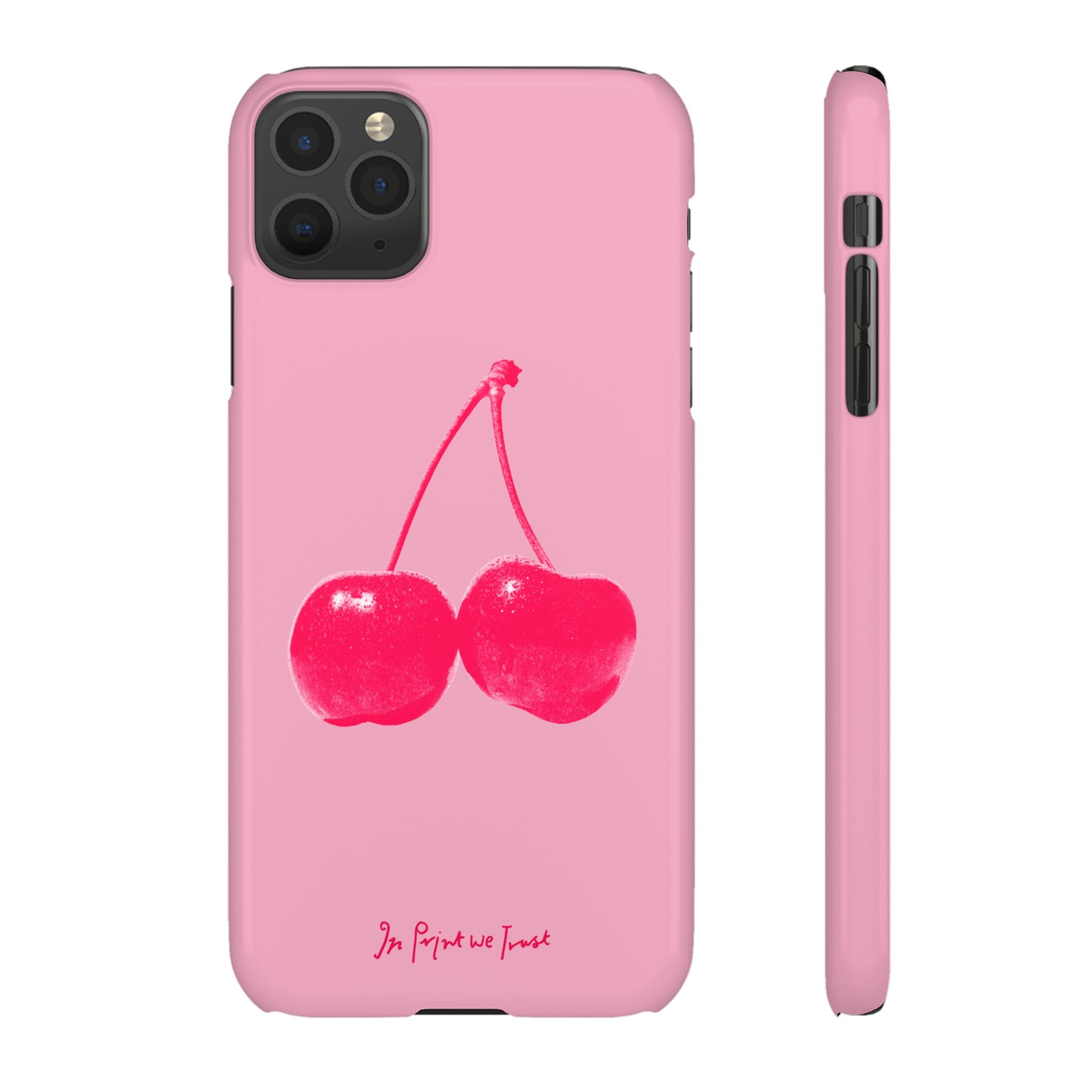 cherry iPhone case - In Print We Trust