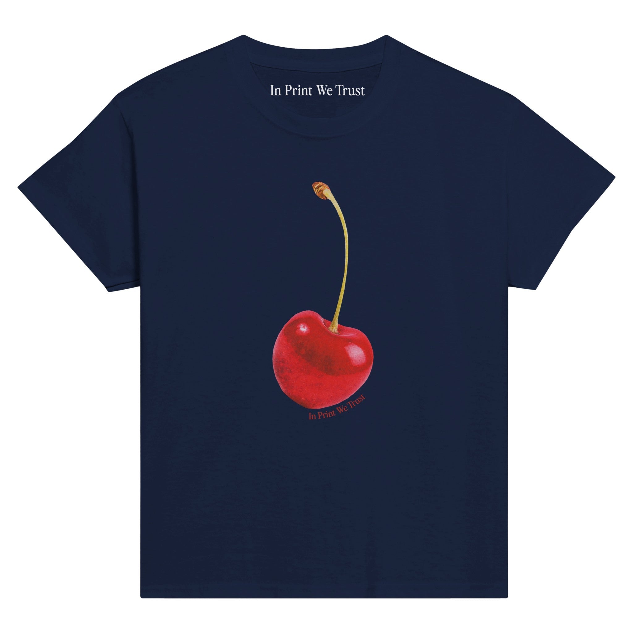 'Cherry On Top' baby tee - In Print We Trust