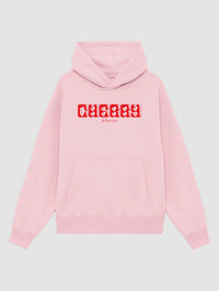 cherry pink hoodie - In Print We Trust