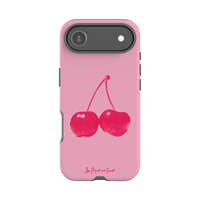 cherry tough iPhone case - In Print We Trust