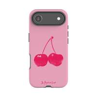 cherry tough iPhone case - In Print We Trust