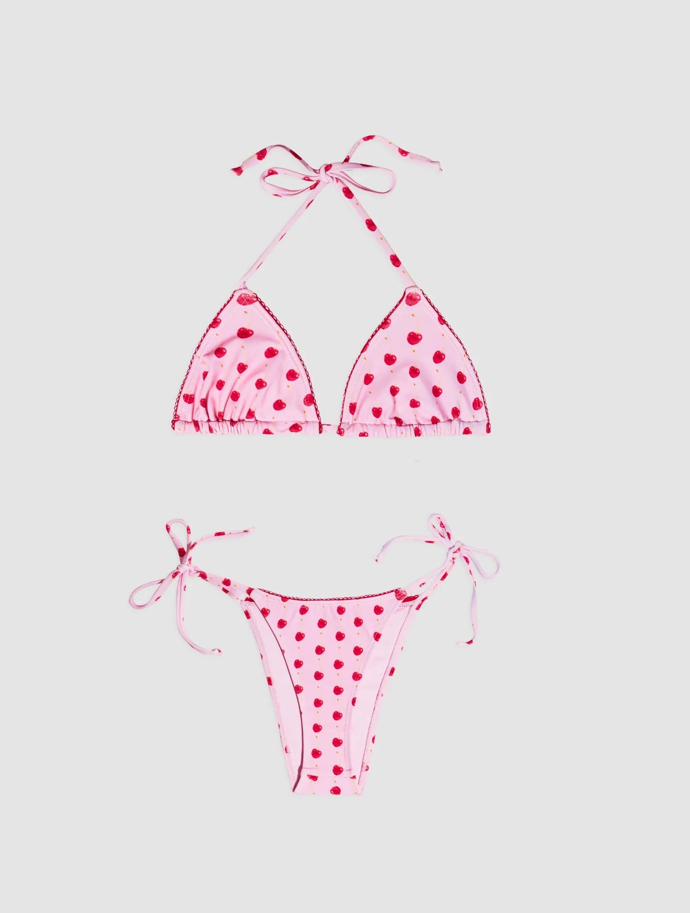 cherry two-piece bikini - In Print We Trust