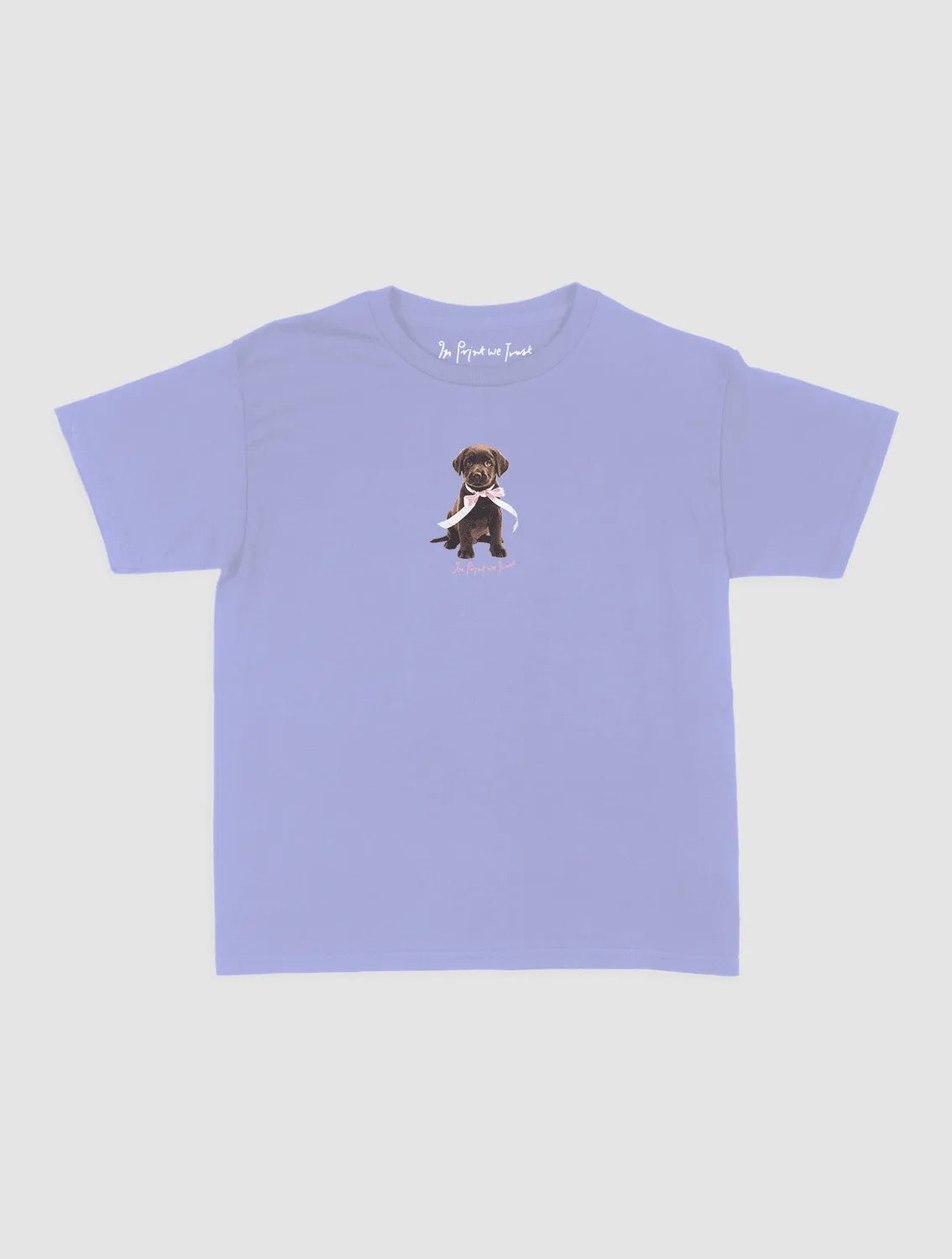 chocolate baby tee - In Print We Trust