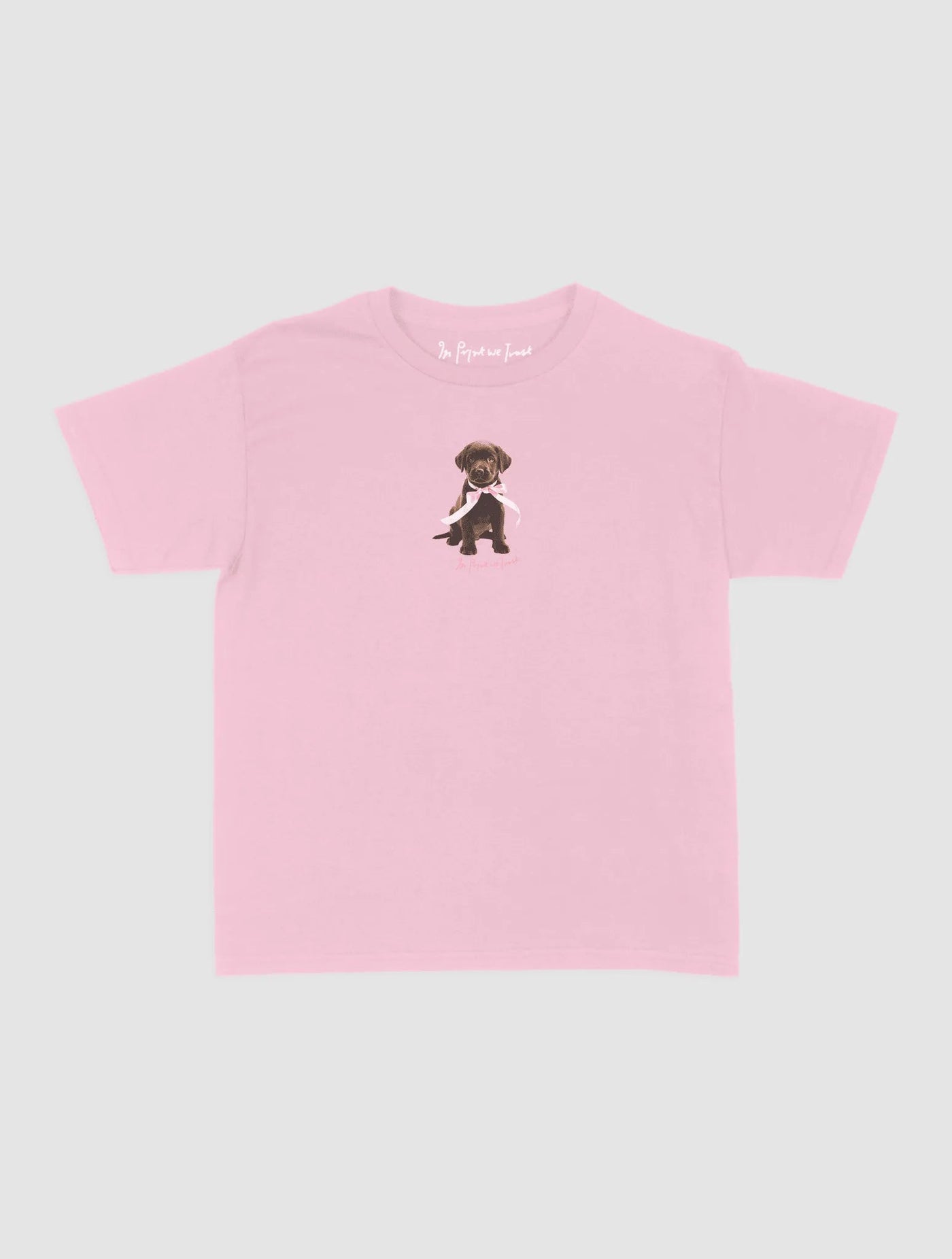 chocolate baby tee - In Print We Trust