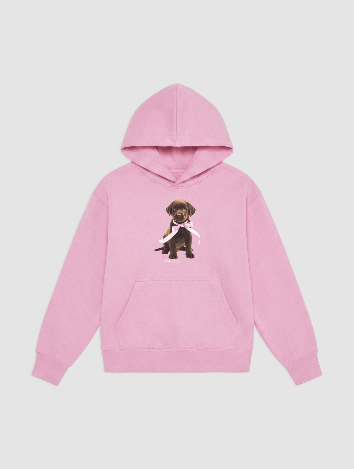 chocolate hoodie for kids - In Print We Trust