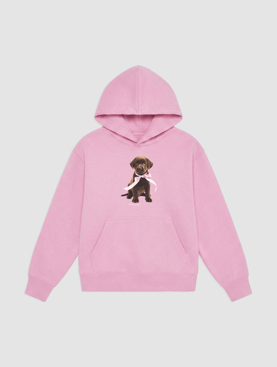 chocolate hoodie for kids - In Print We Trust