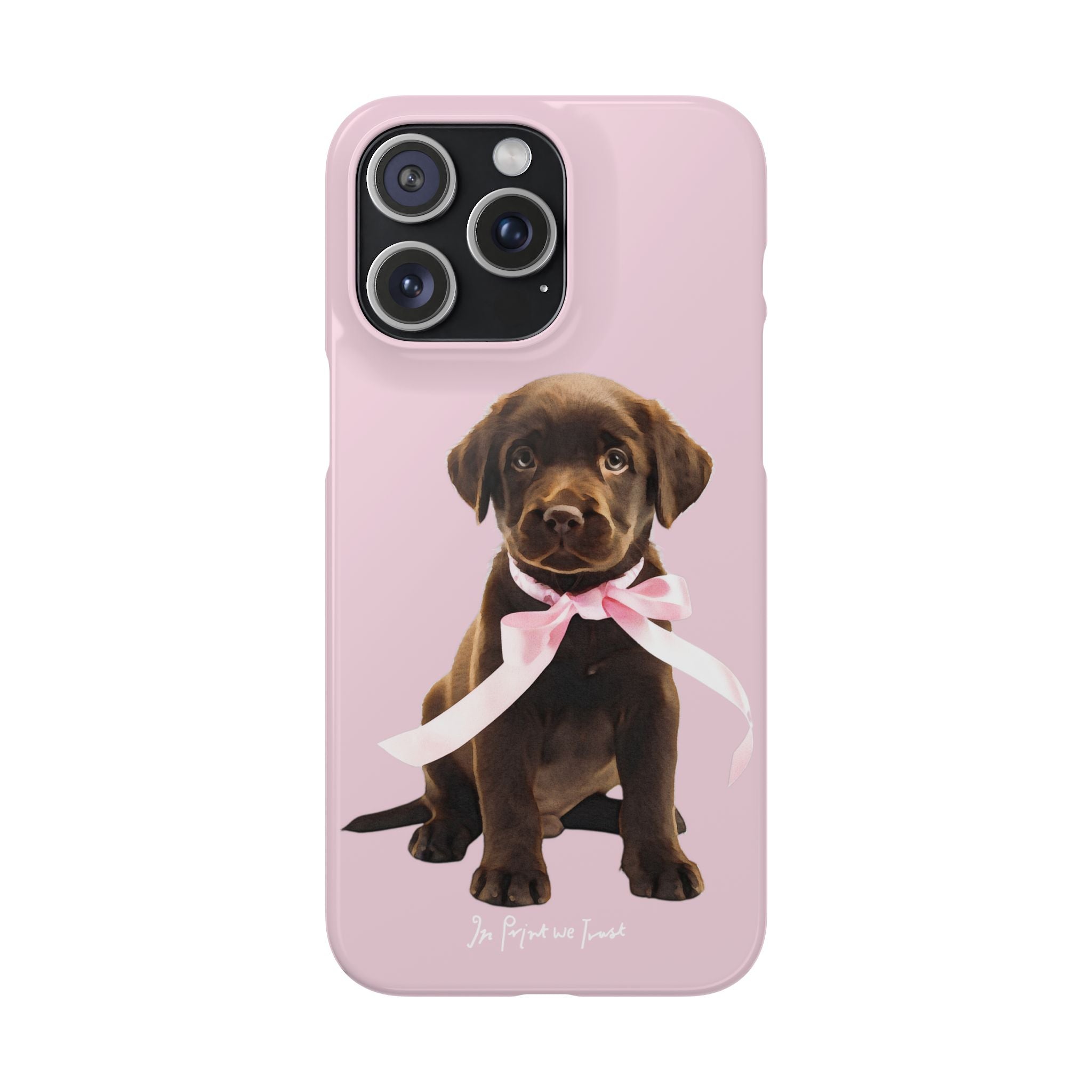 chocolate iPhone case - In Print We Trust