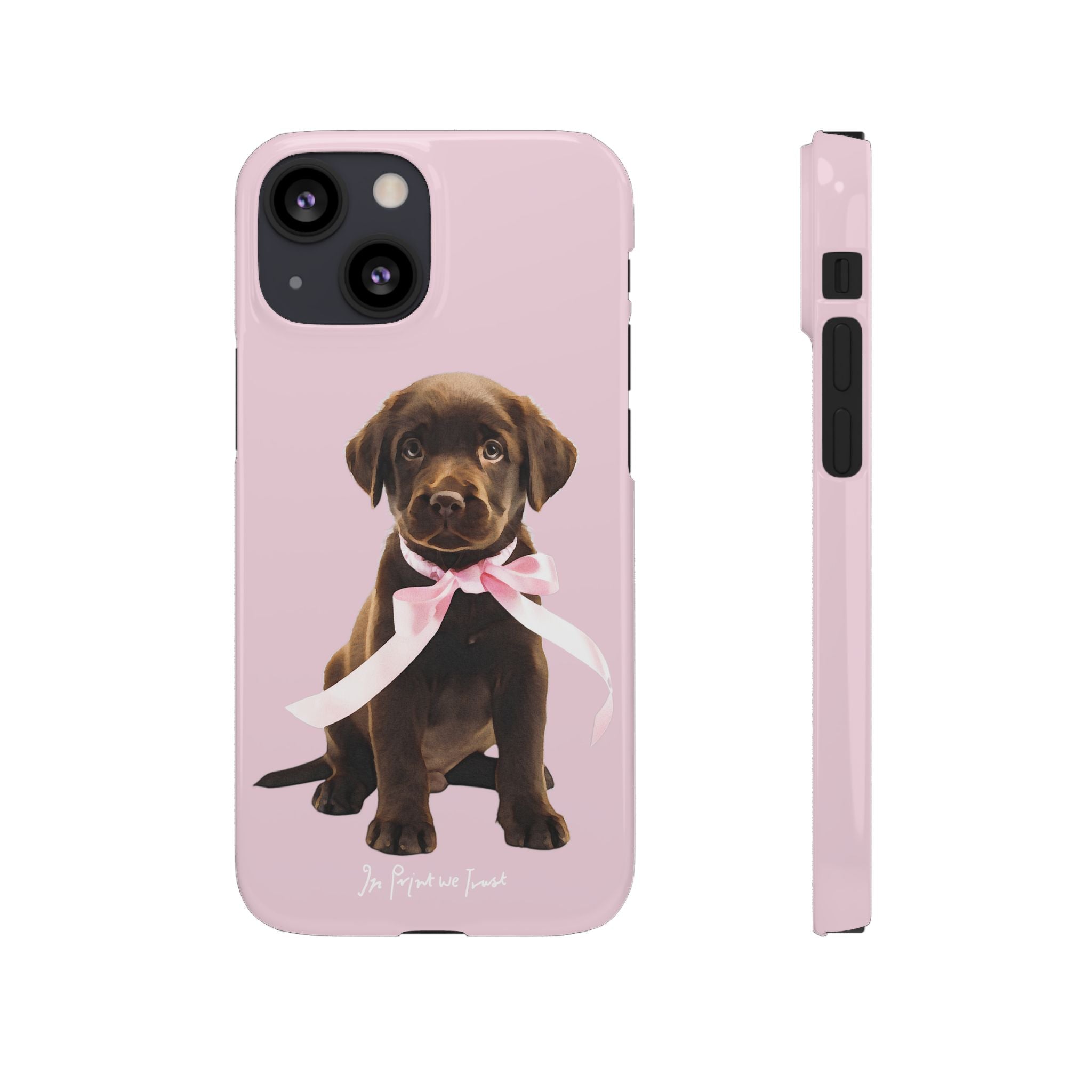 chocolate iPhone case - In Print We Trust