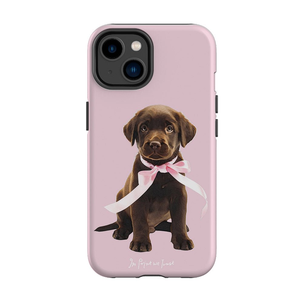 chocolate tough iPhone case - In Print We Trust