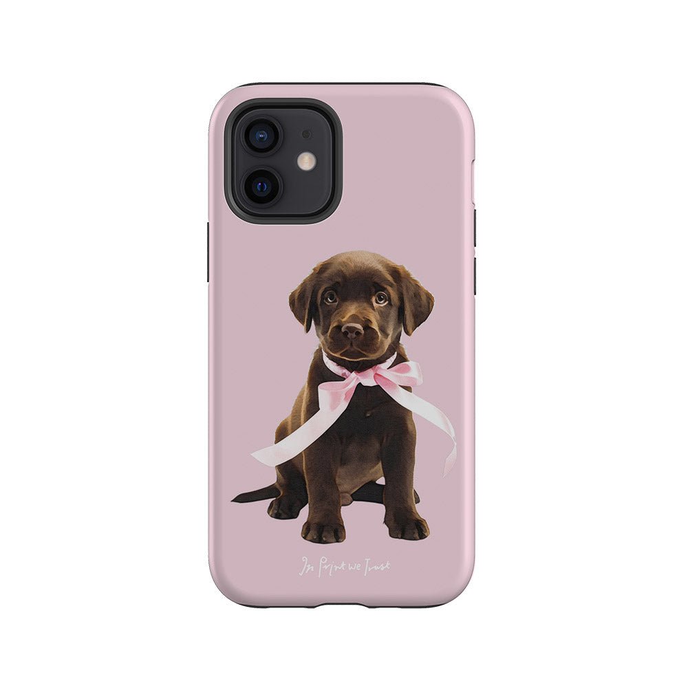 chocolate tough iPhone case - In Print We Trust