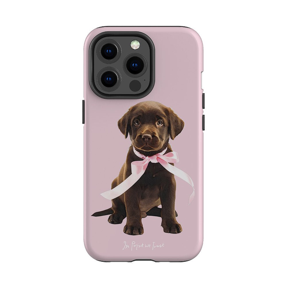 chocolate tough iPhone case - In Print We Trust