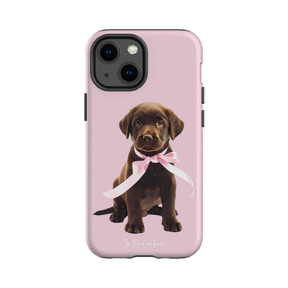 chocolate tough iPhone case - In Print We Trust