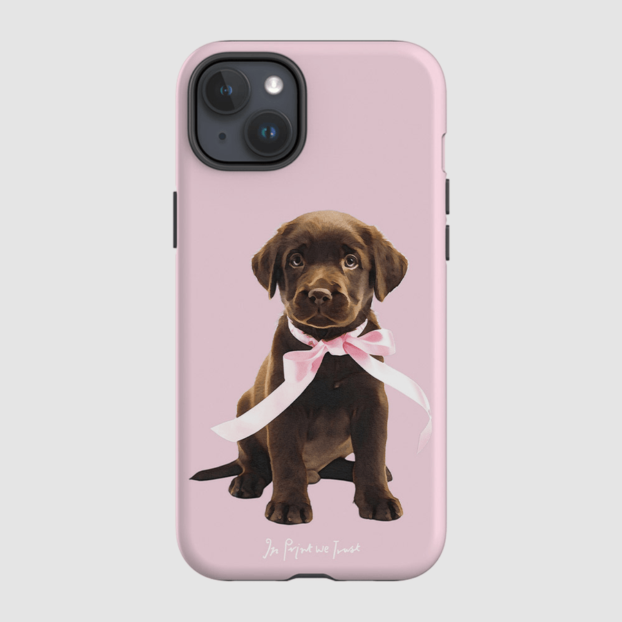 chocolate tough iPhone case - In Print We Trust