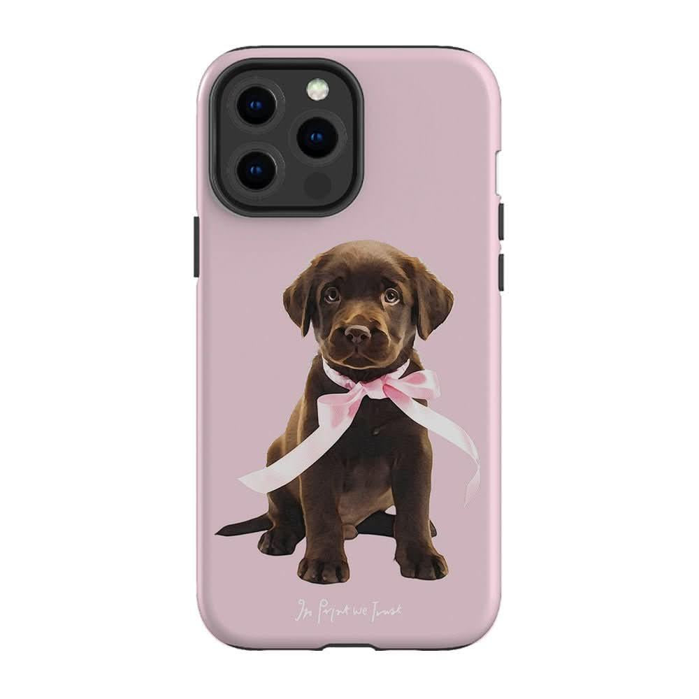chocolate tough iPhone case - In Print We Trust