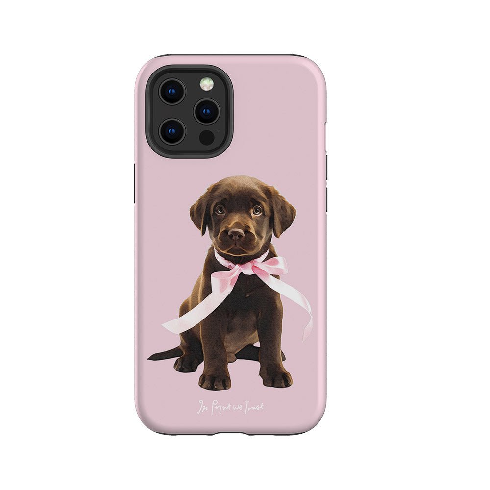 chocolate tough iPhone case - In Print We Trust