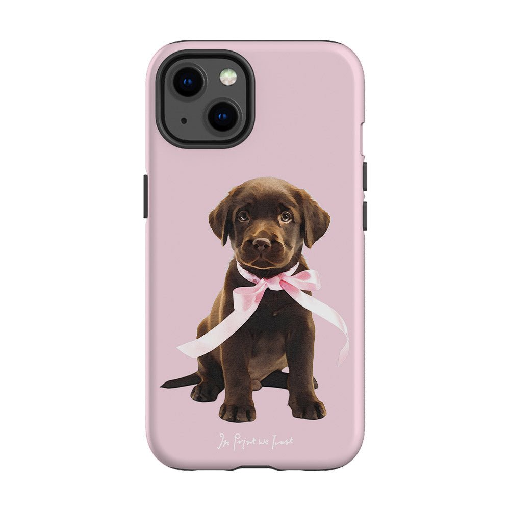 chocolate tough iPhone case - In Print We Trust