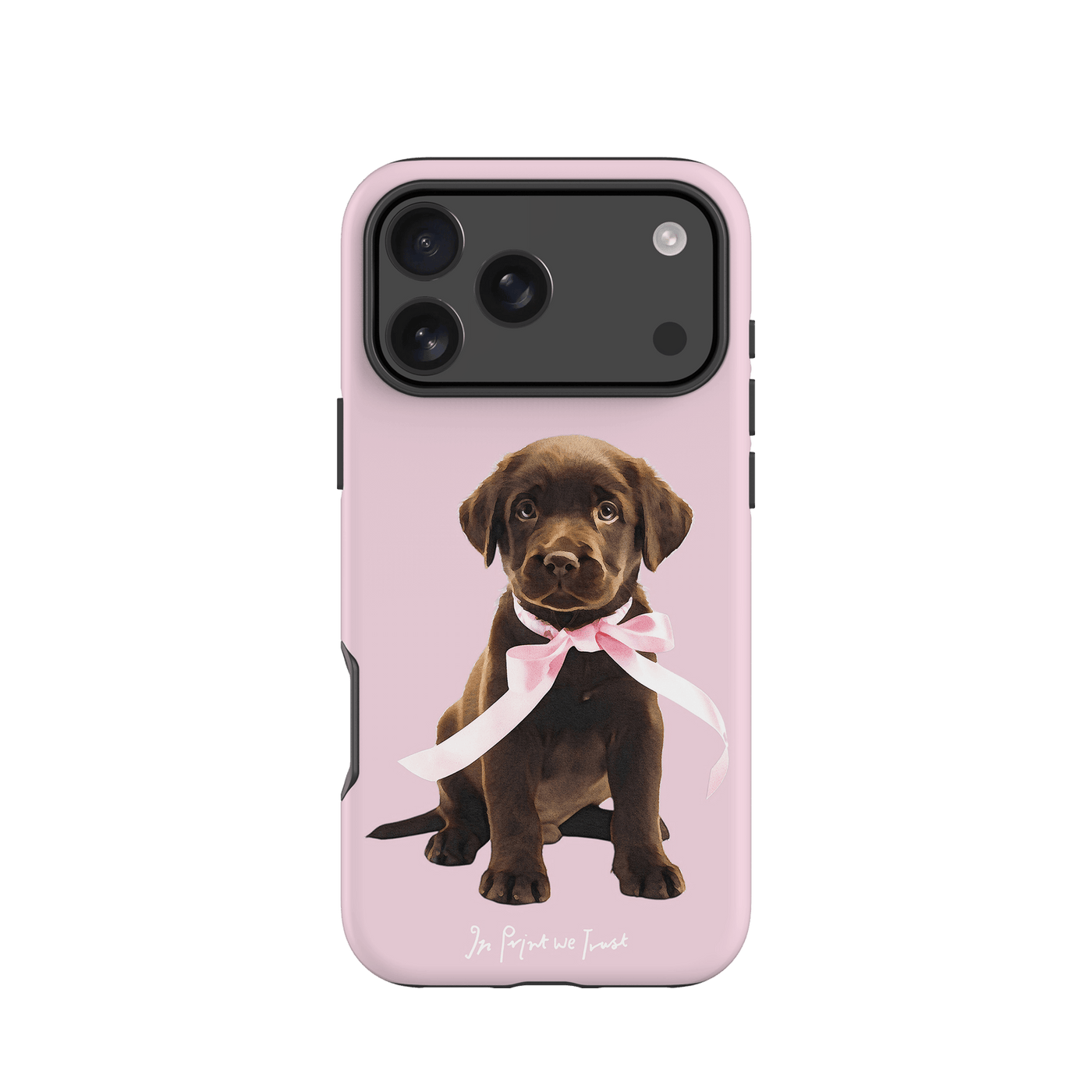 chocolate tough iPhone case - In Print We Trust
